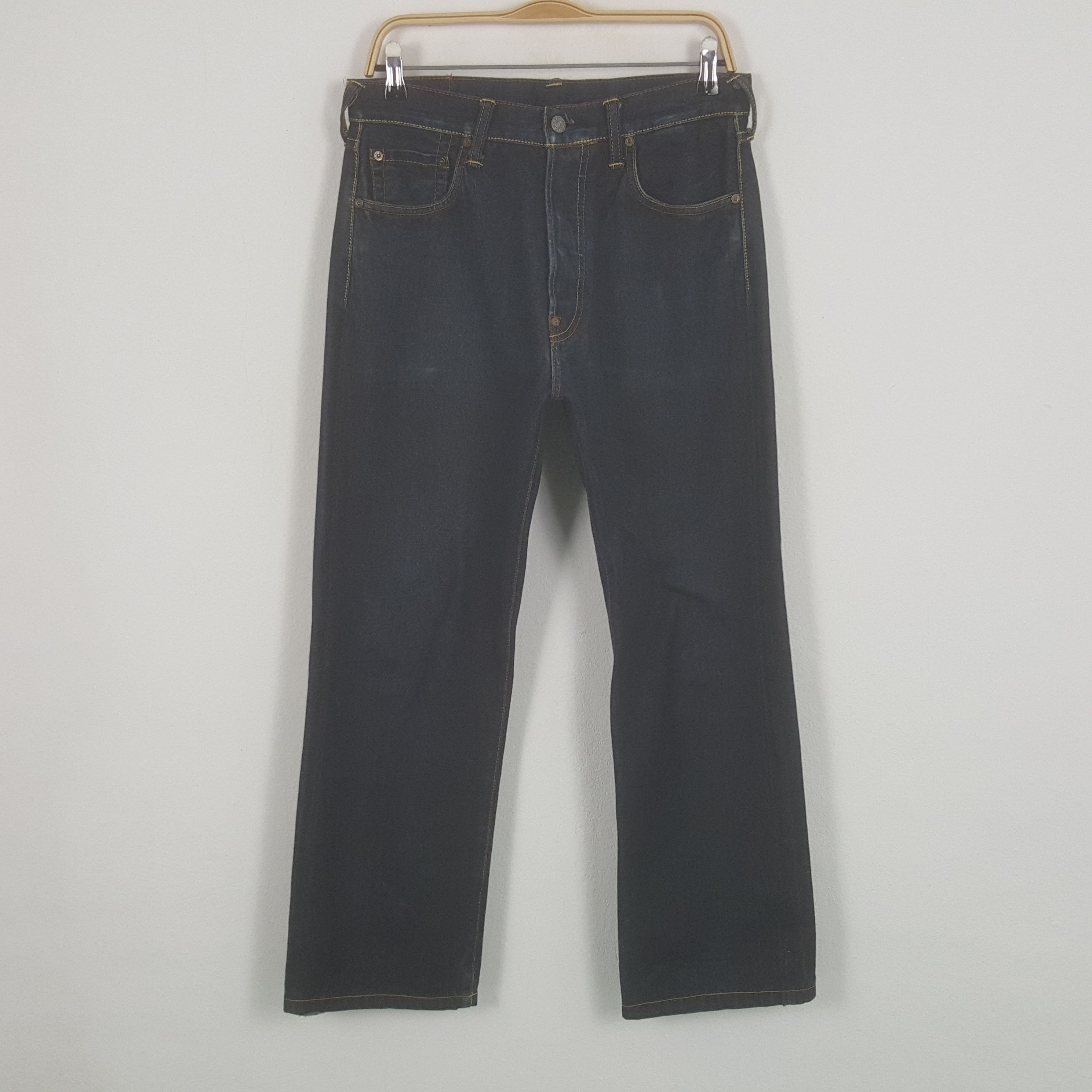Evisu Vintage Evisu Japan Nice Dicock Art Denim Jeans Size US 31 - 2 Thumbnail