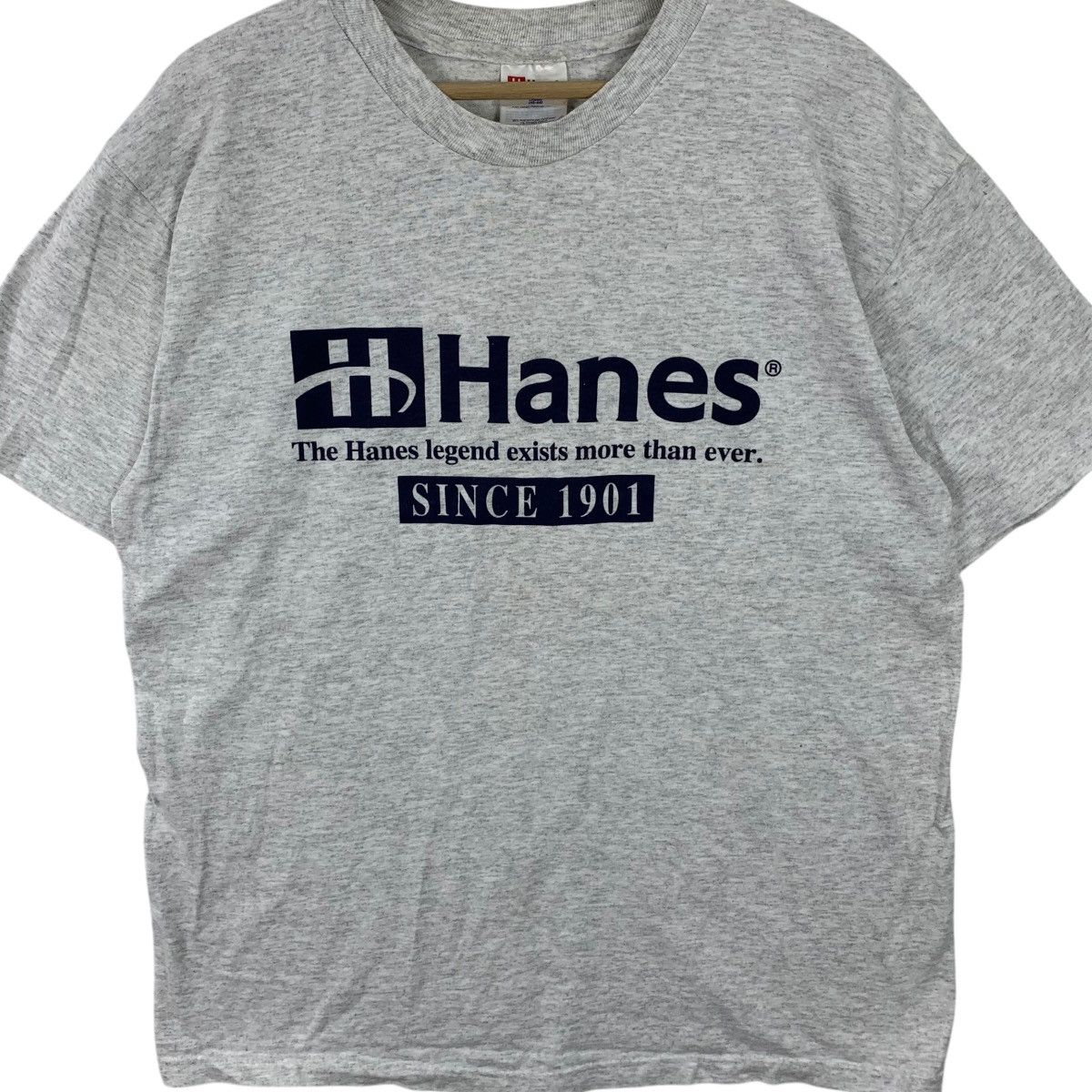 Vintage Vintage 90’ HANES 1901 LEGEND Made In USA Tee Shirt Top Size US L / EU 52-54 / 3 - 3 Thumbnail