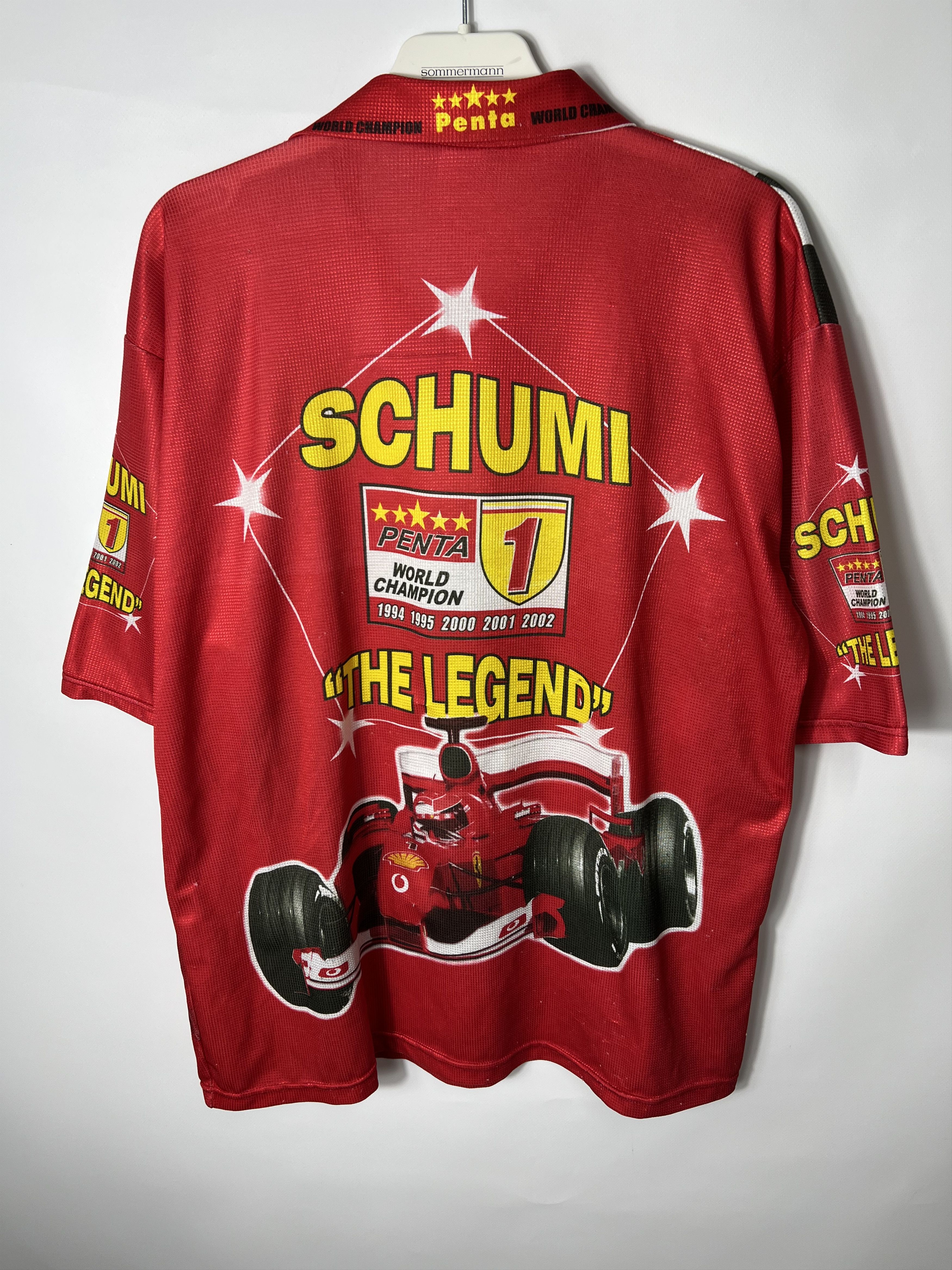 Other Rare streetwear racing Michael Schumaher vintage t-shirt tee Size US XL / EU 56 / 4 - 9 Thumbnail