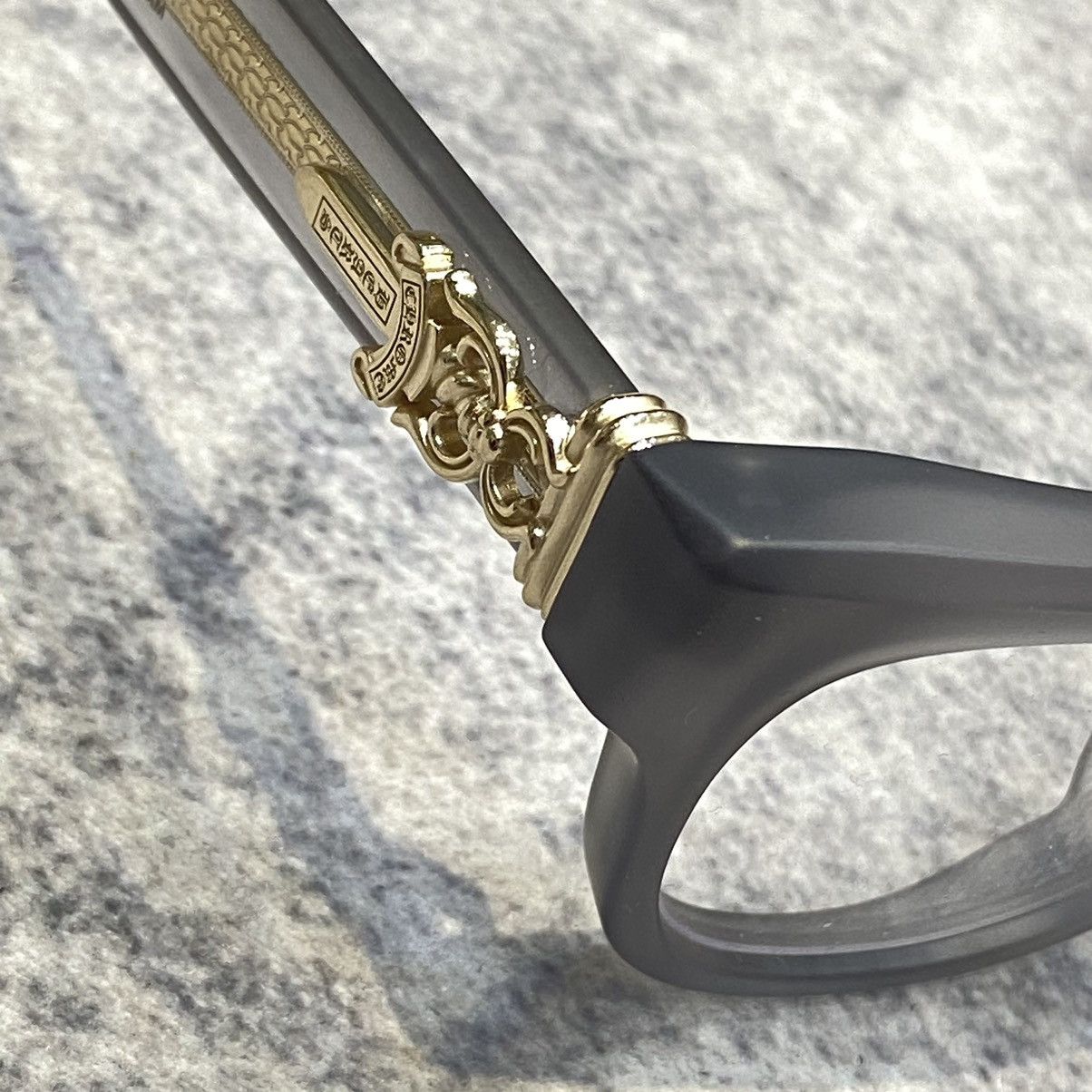 Chrome Hearts CHROME HEARTS CUNTVOLUTED MATTE GRAPHITE Size ONE SIZE - 4 Thumbnail