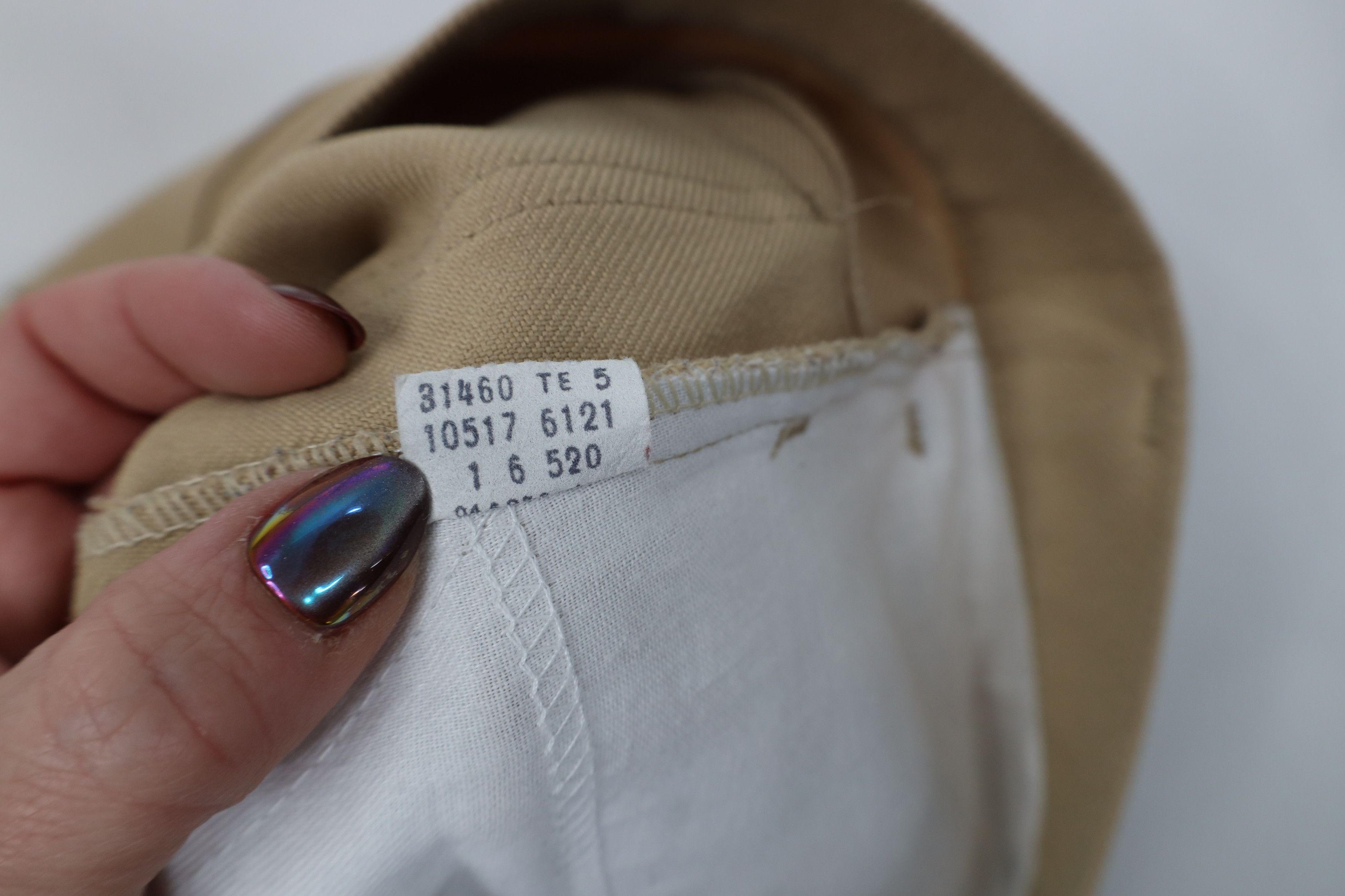 Levi's Vintage 70s Levis Knit Flared Wide Leg Chino Pants Wheat USA Size US 32 / EU 48 - 11 Thumbnail