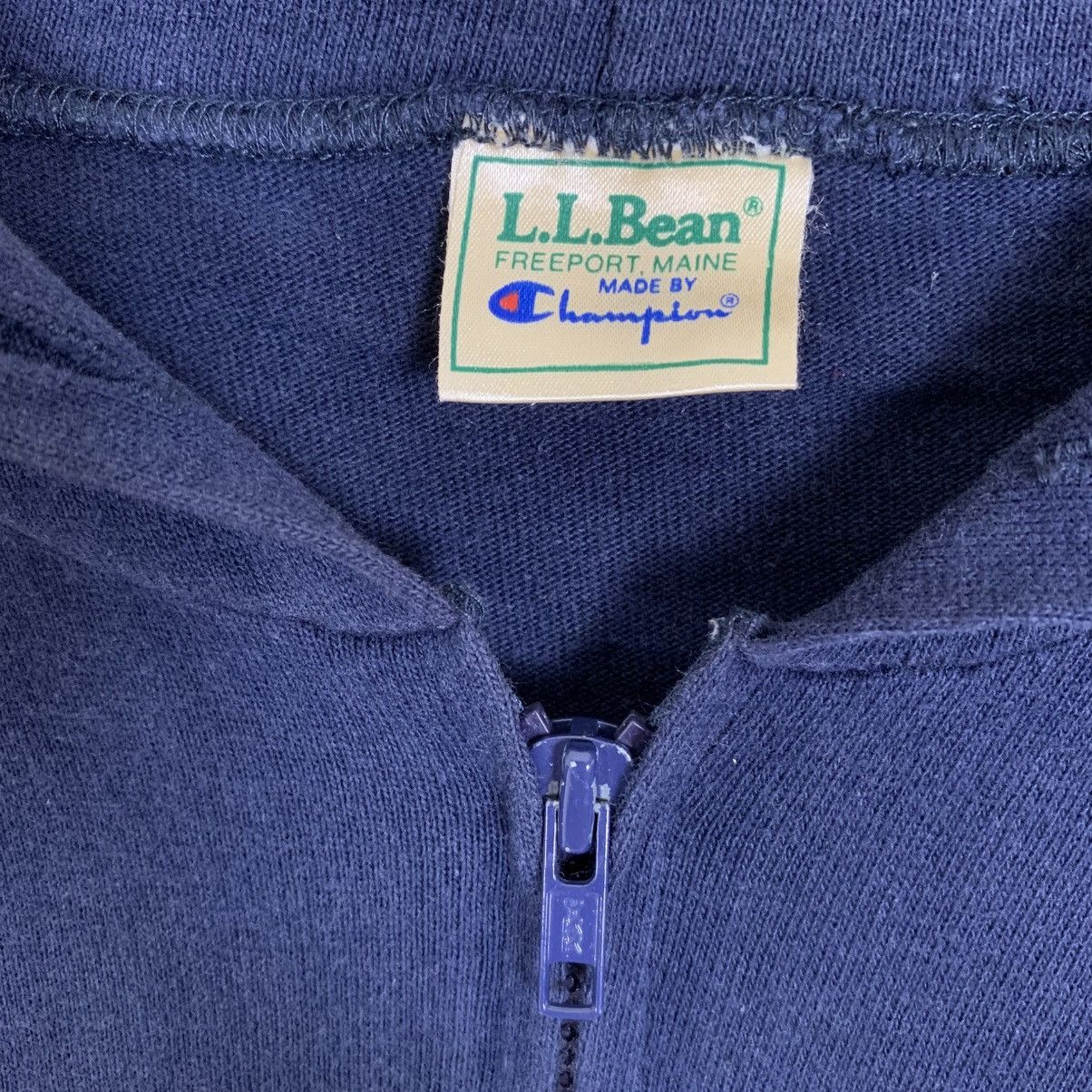 Champion × L.L. Bean × Vintage Vintage L.L.Bean By Champion Sweatshirt Zipper Size US XS / EU 42 / 0 - 9 Thumbnail