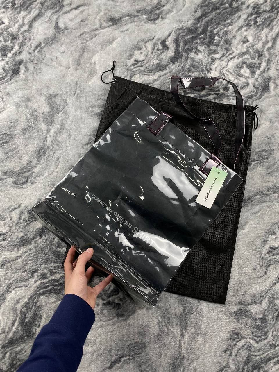Comme des Garcons × Comme des Garcons Homme Plus Black See It Wear