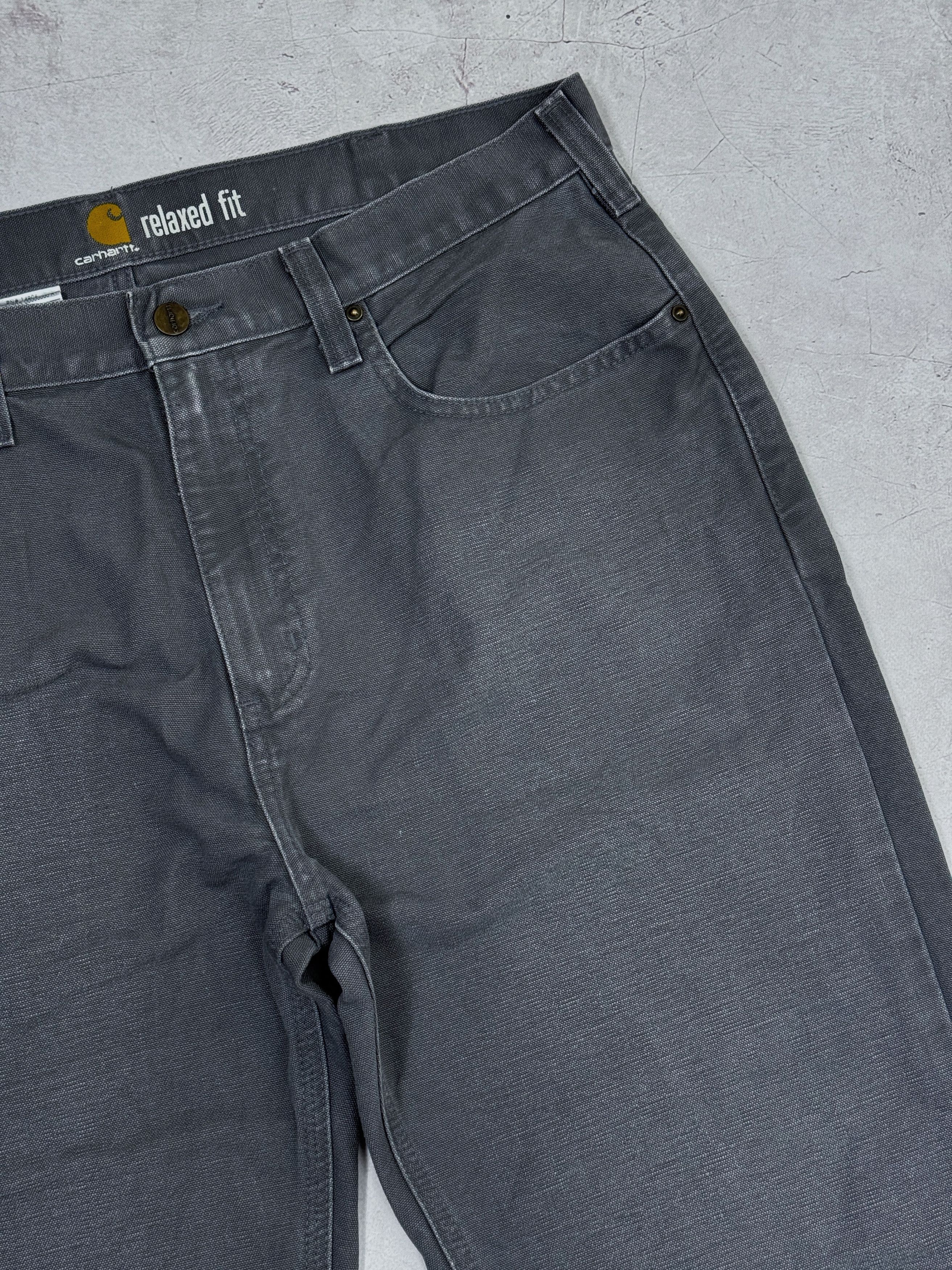 Carhartt × Vintage Vintage Carhartt Work Pants Trousers Relaxed Fit Size US 36 / EU 52 - 5 Thumbnail