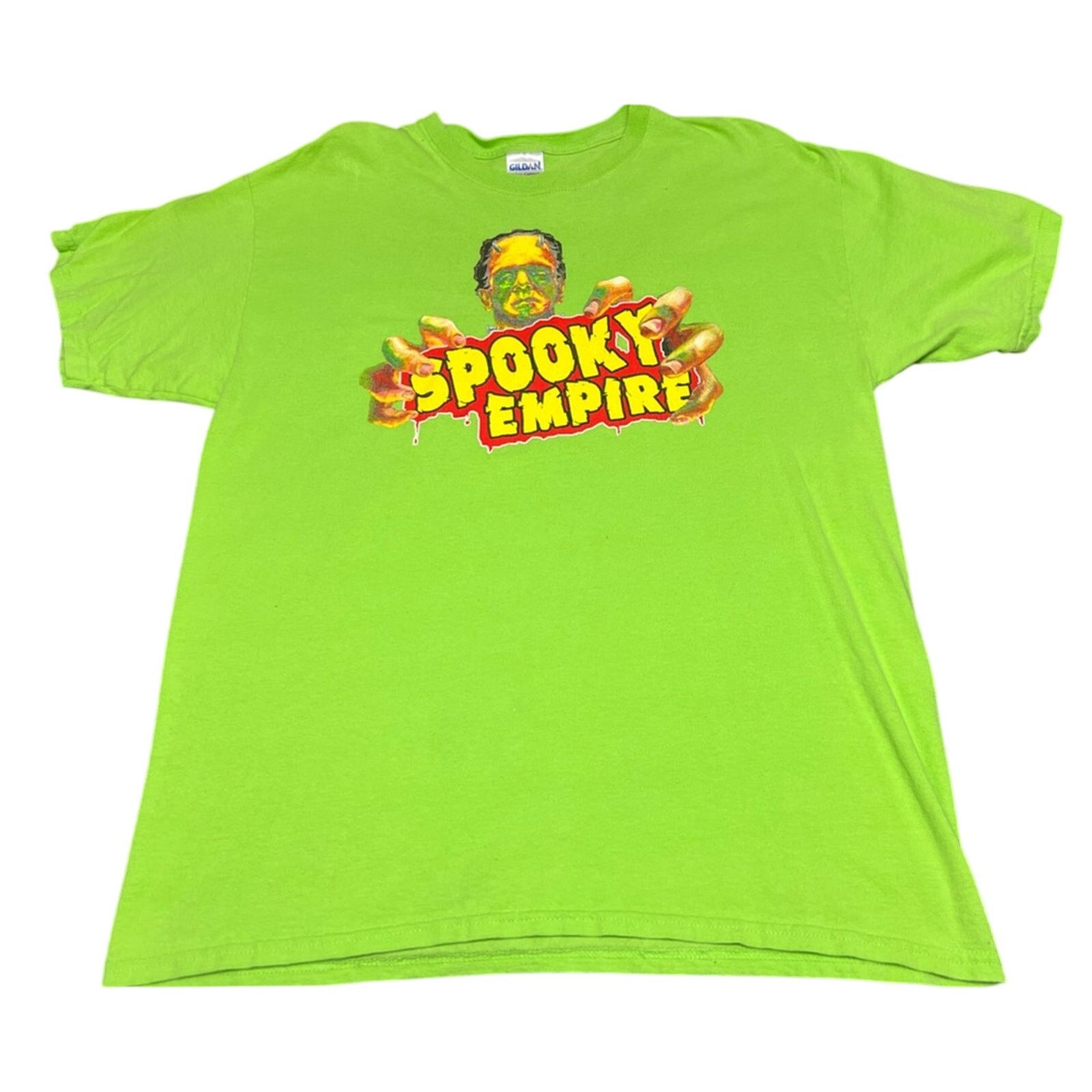 Gildan Vintage Horror Convention T-shirt Spooky Empire Frankenstein Size US L / EU 52-54 / 3 - 1 Thumbnail