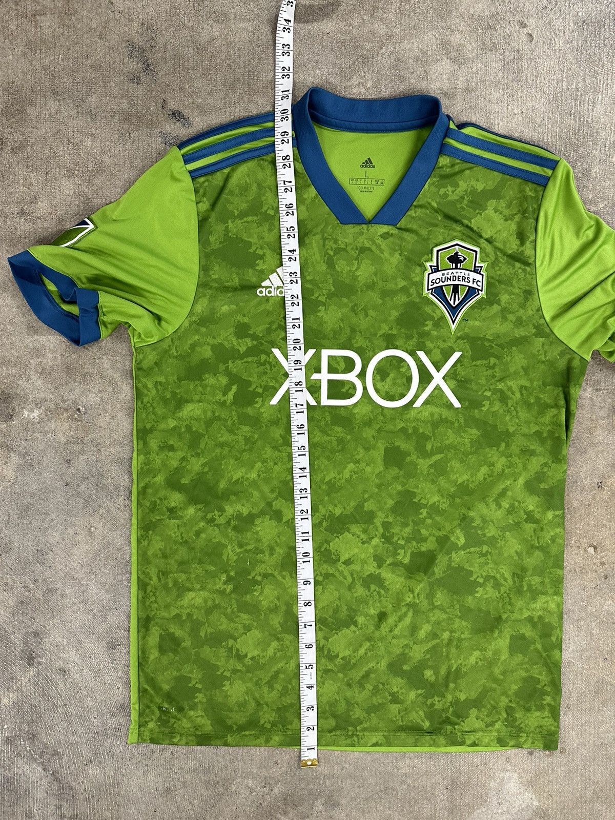 Adidas 2018 Adidas Seattle Sounders Soccer Jersey Kit Maglia Size US L / EU 52-54 / 3 - 10 Thumbnail