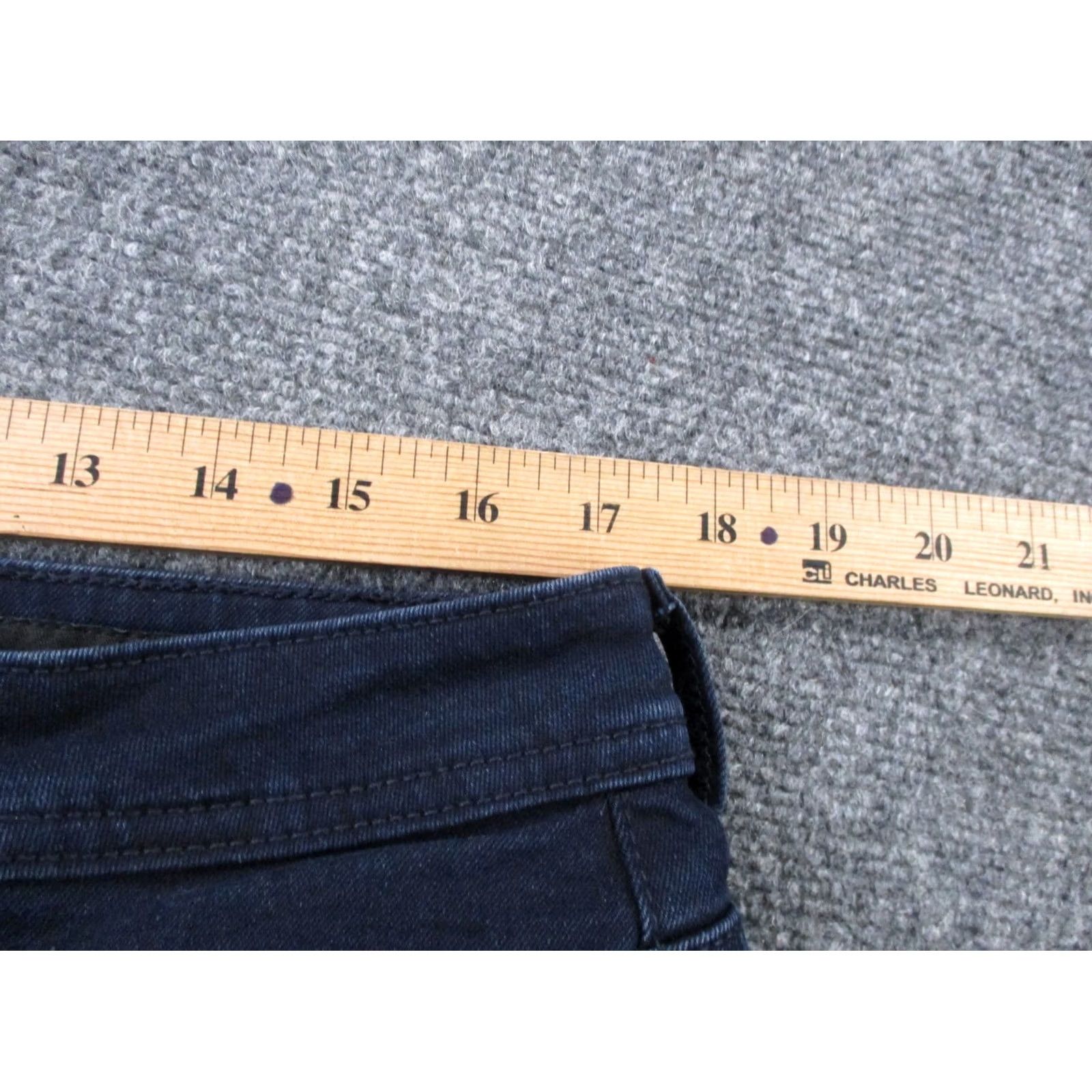 Denime Perfect Jean NYC Jeans Mens 36 X 30 Blue Denim Slim Fit Straight Casual Size US 36 / EU 52 - 6 Thumbnail