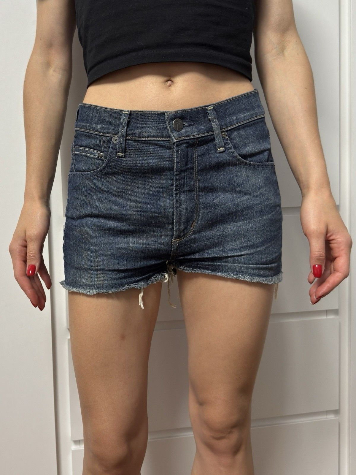 Citizens Of Humanity Citizens Of Humanity Boogie Denim Shorts Mid Rise Size 25 Size 25" / US 0 / IT 36 - 1 Thumbnail
