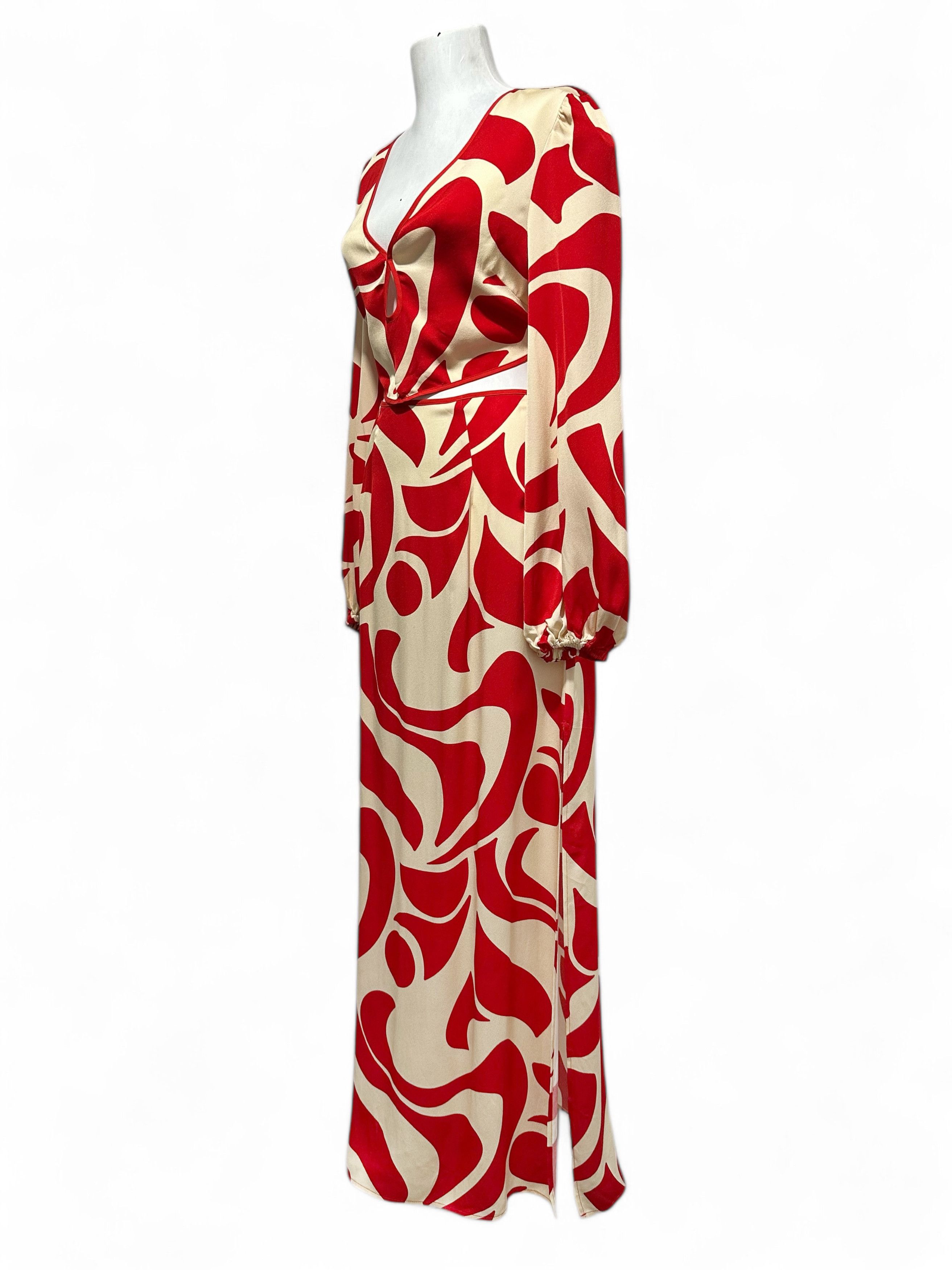Other The Wolf Gang Orella Cut Out Maxi Dress (M) Size M / US 6-8 / IT 42-44 - 2 Thumbnail
