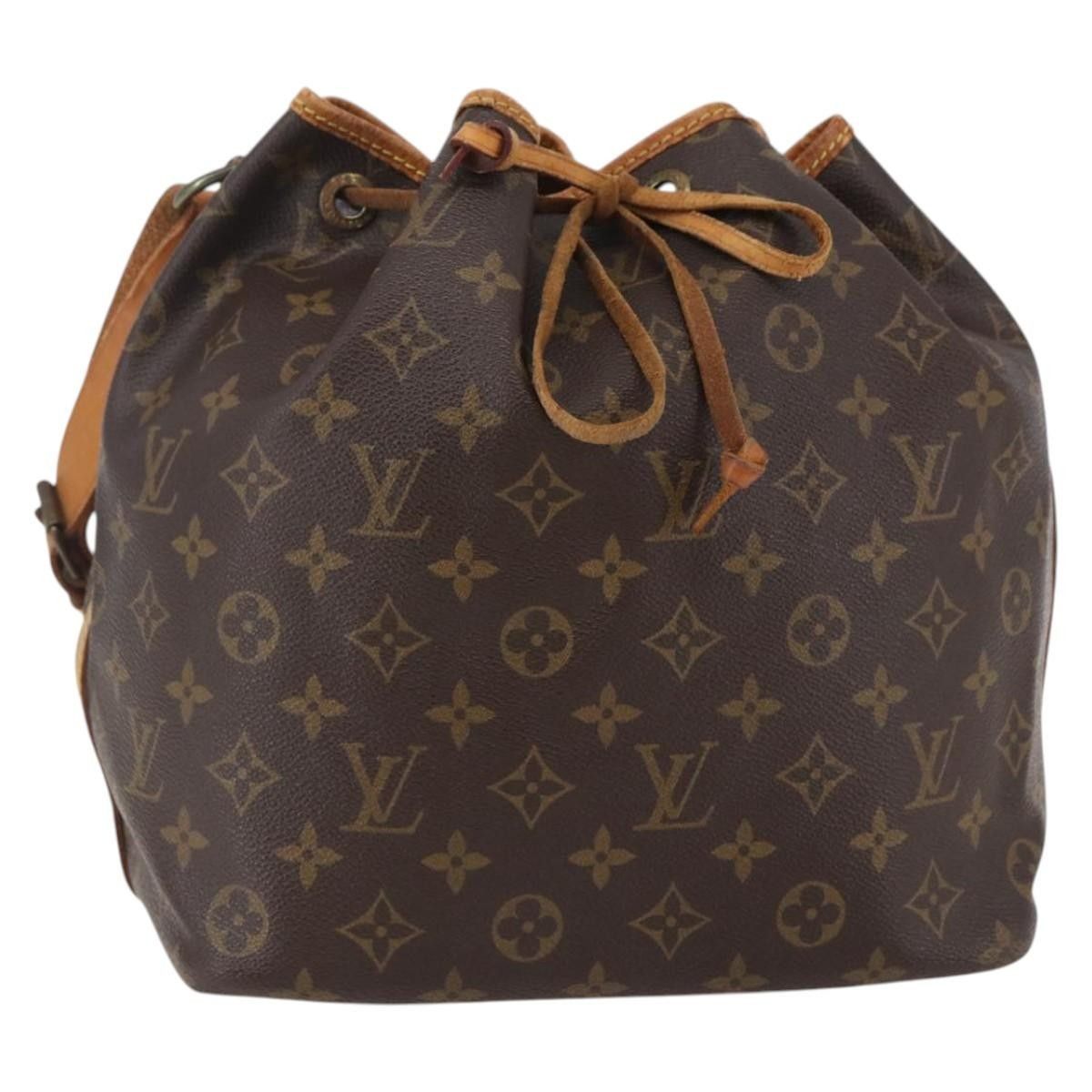 Louis Vuitton Louis Vuitton Petit Noe Handbag Monogram Canvas Size ONE SIZE - 1 Thumbnail