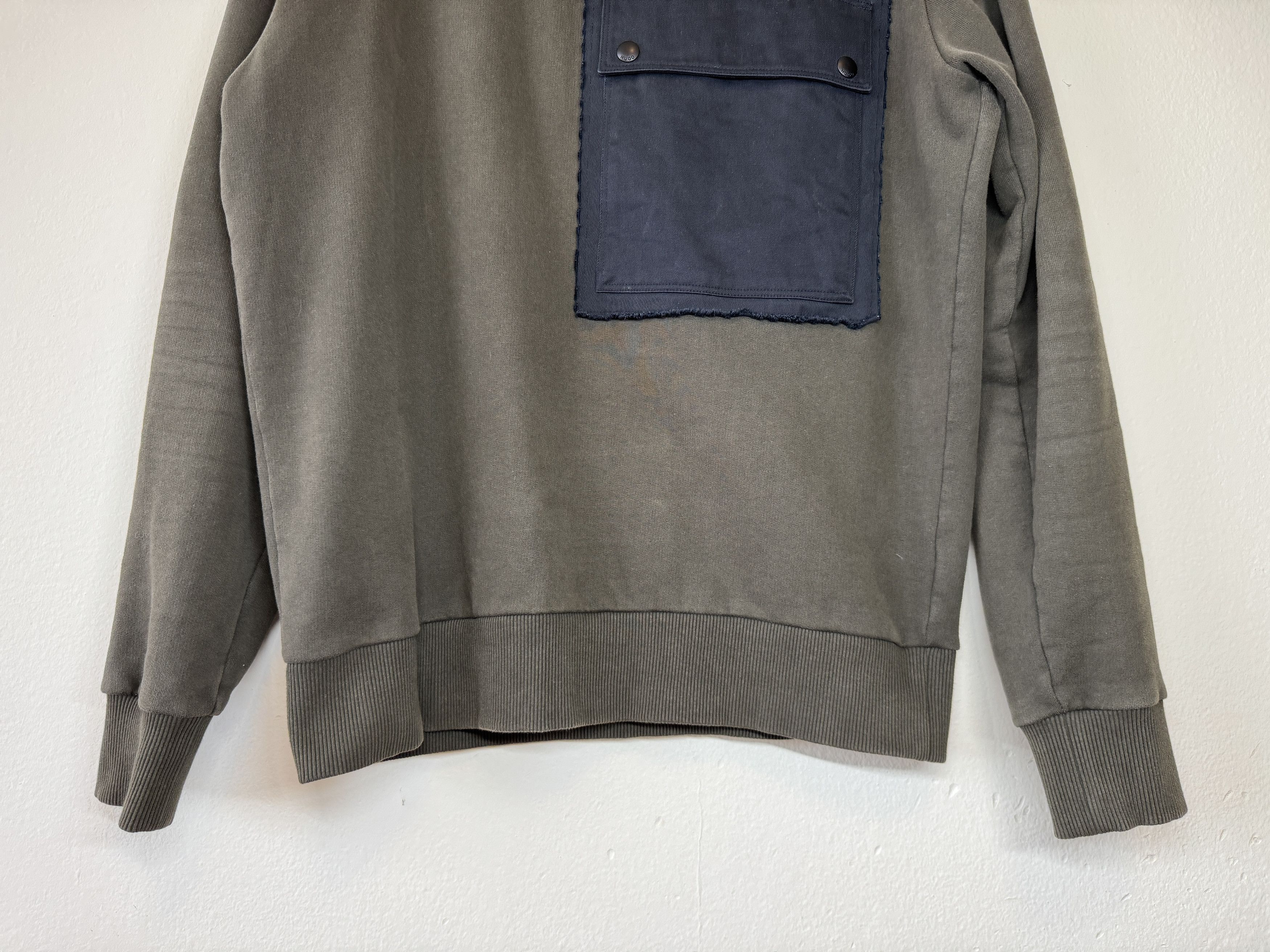 Hugo Boss Hugo Boss military sweater utility olive green M Size US M / EU 48-50 / 2 - 3 Thumbnail