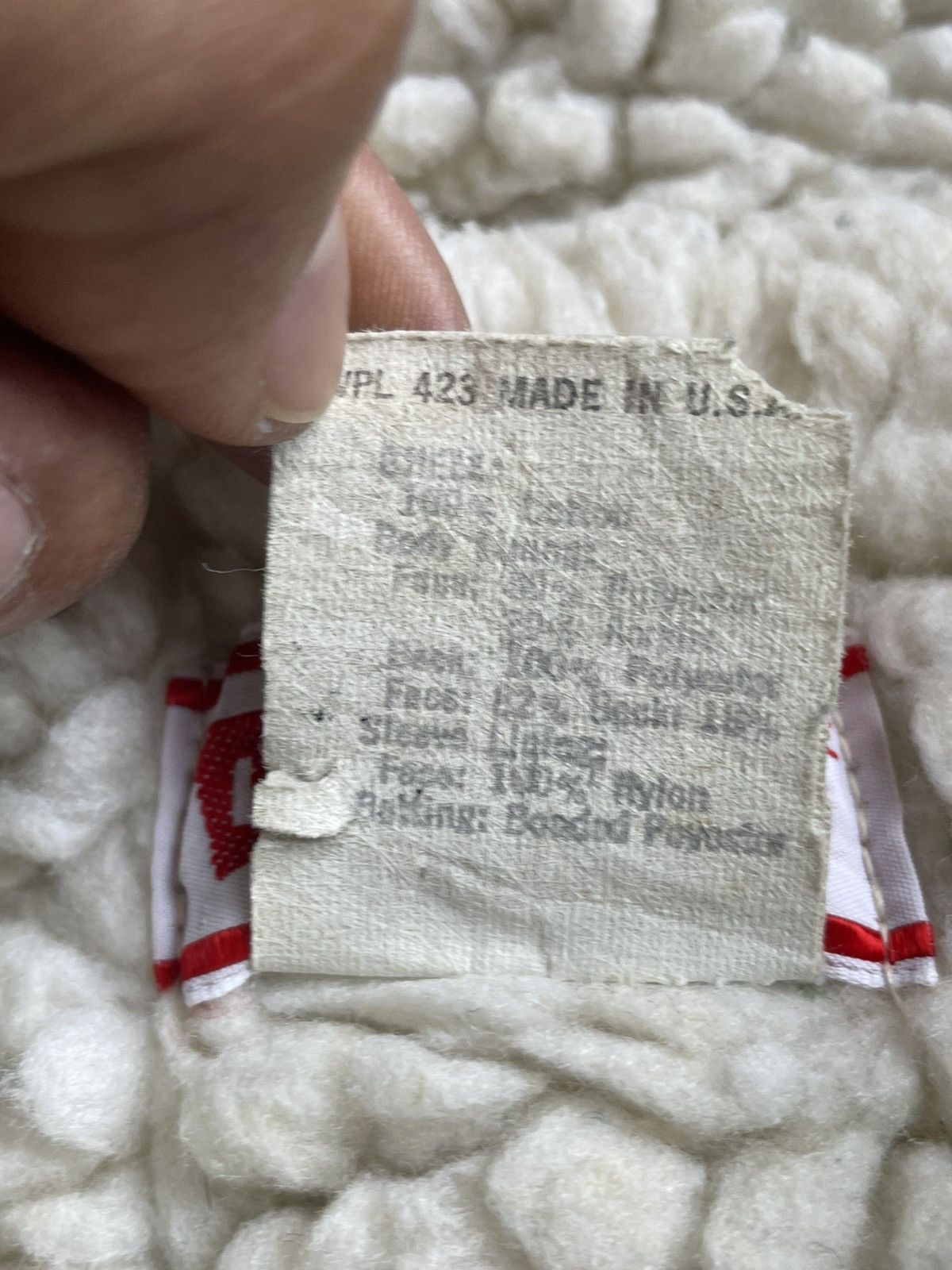 Levi's Vintage 70’s Levis 70605 Sherpa Denim Jacket Size US M / EU 48-50 / 2 - 15 Thumbnail