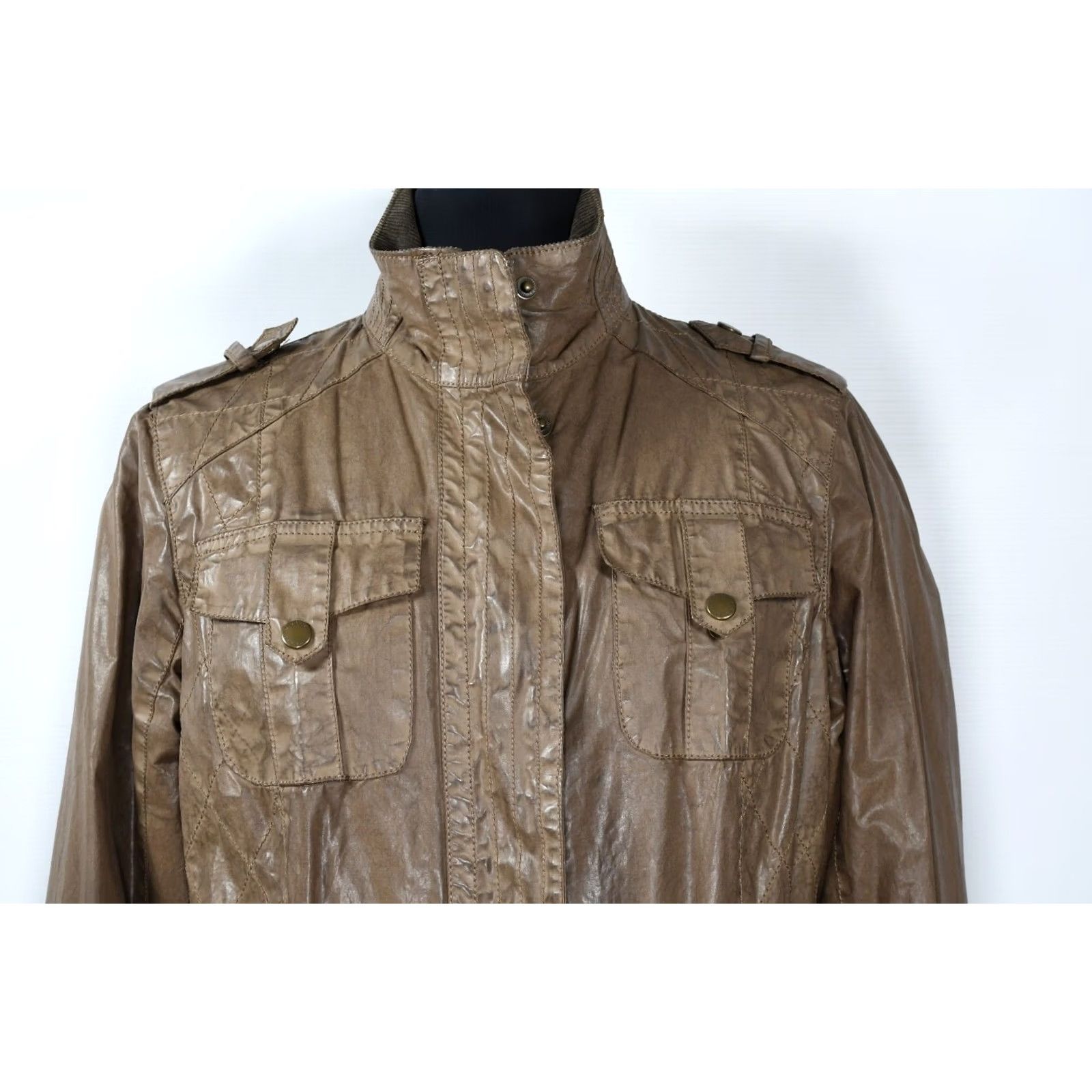 Barbour Barbour Defence Women’s Coat Jacket US 10 Barbour Defence Jacket Women’s Casual | Barbour Defence Coat | Brown #10 Mens? Size L / US 10 / IT 46 - 4 Thumbnail