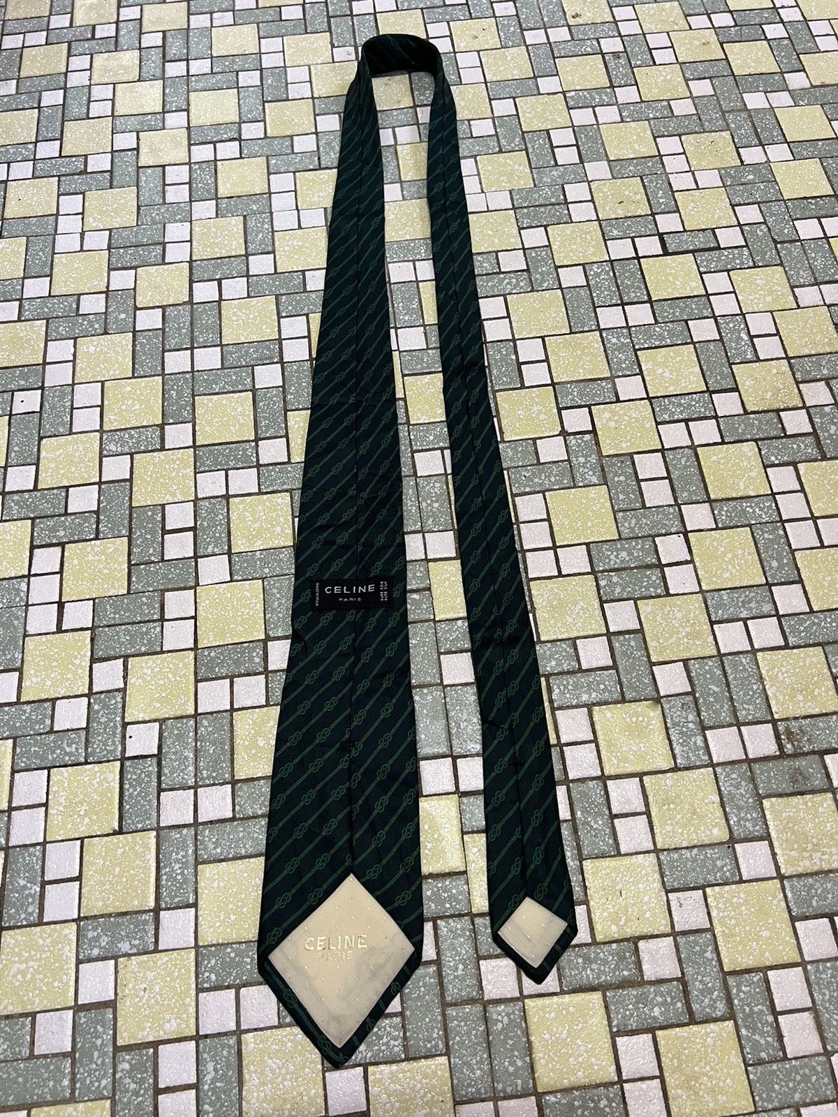 Celine 💎VTG CELINE PARIS SILK TIES Size ONE SIZE - 5 Thumbnail