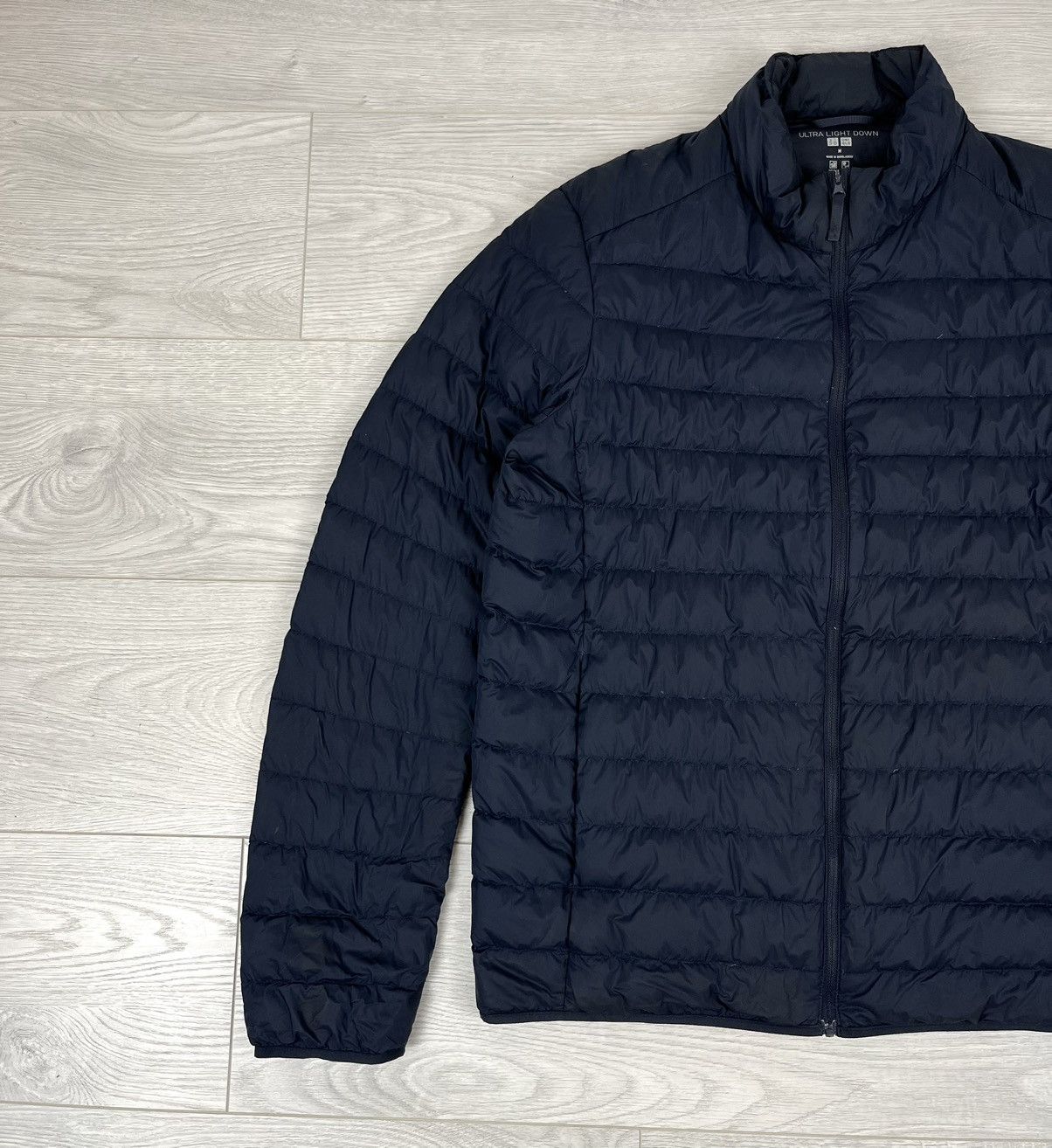 Uniqlo Uniqlo Micro Puffer Down Jacket Navy Size US M / EU 48-50 / 2 - 3 Thumbnail