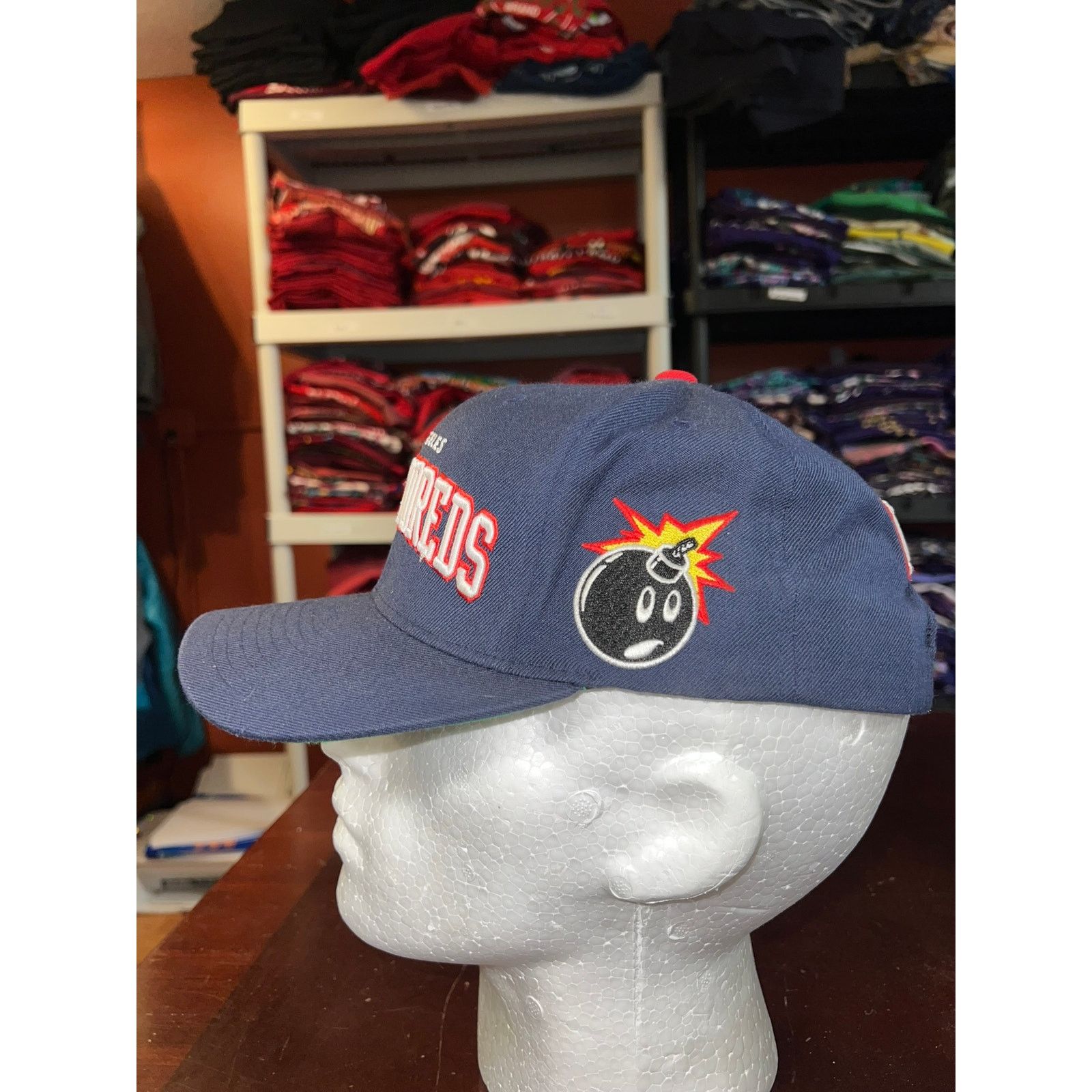 The Hundreds The Hundreds Hat LA Los Angeles Blue Huge Snapback Cap Size ONE SIZE - 3 Thumbnail