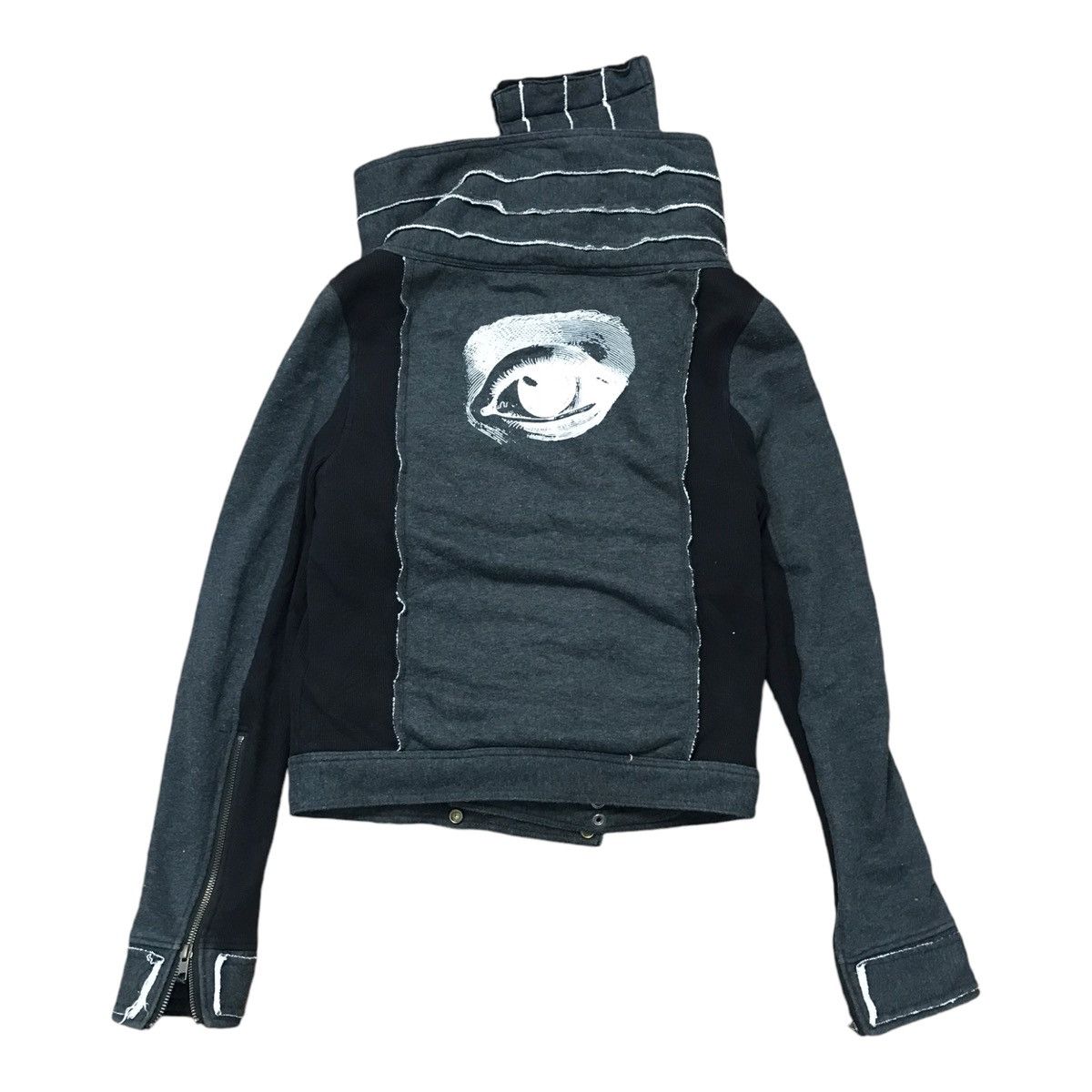 Japanese Brand × KMRii Naoto Seven (H.Naoto)Print Eyes Jacket Size US S / EU 44-46 / 1 - 7 Thumbnail
