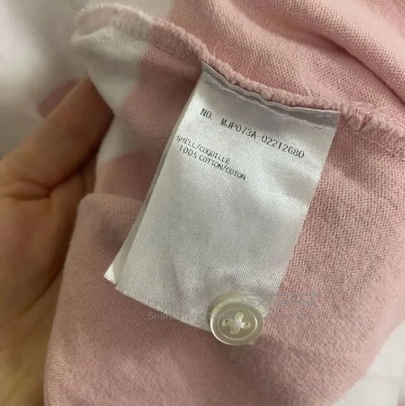 Thom Browne Thom Browne Striped Cotton Long Sleeve Polo . Size US XXL / EU 58 / 5 - 6 Thumbnail