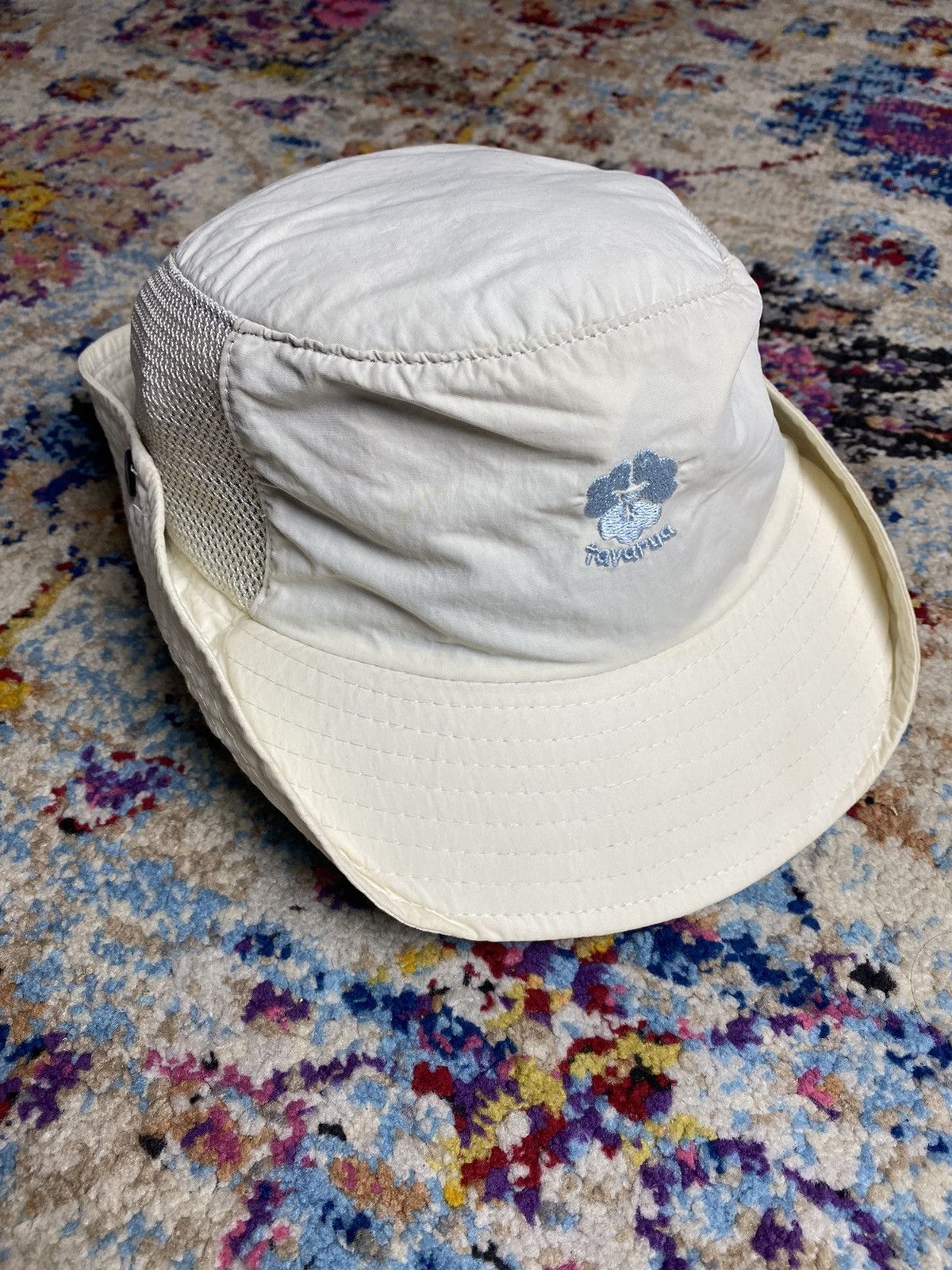 Japanese Brand Tavarua Fiji Japan Waterproof Nylon Surf Hats OS Size ONE SIZE - 3 Thumbnail