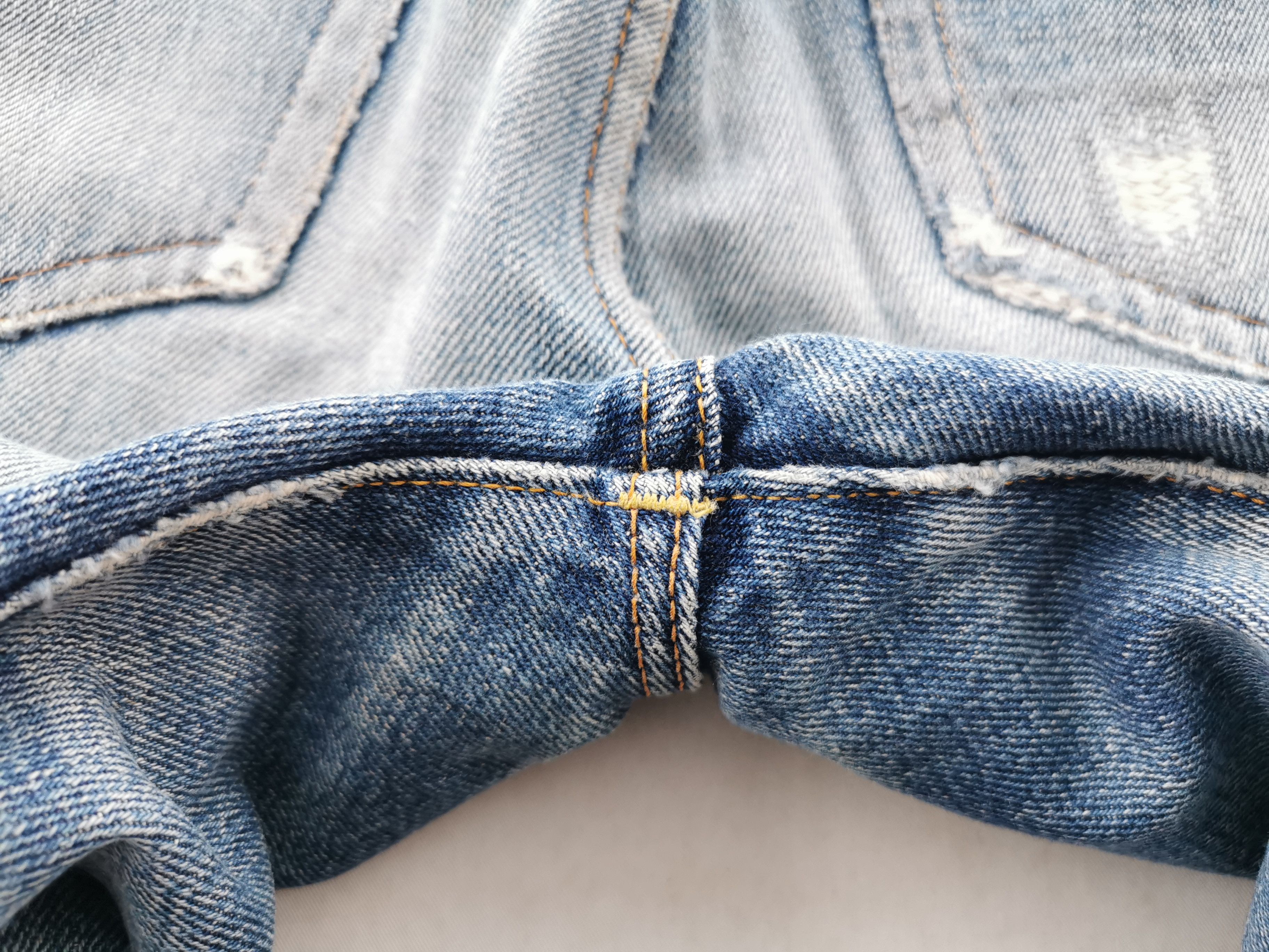 Denime Distressed Vintage Denime Made In Japan Selvedge Denim Size US 30 / EU 46 - 6 Thumbnail
