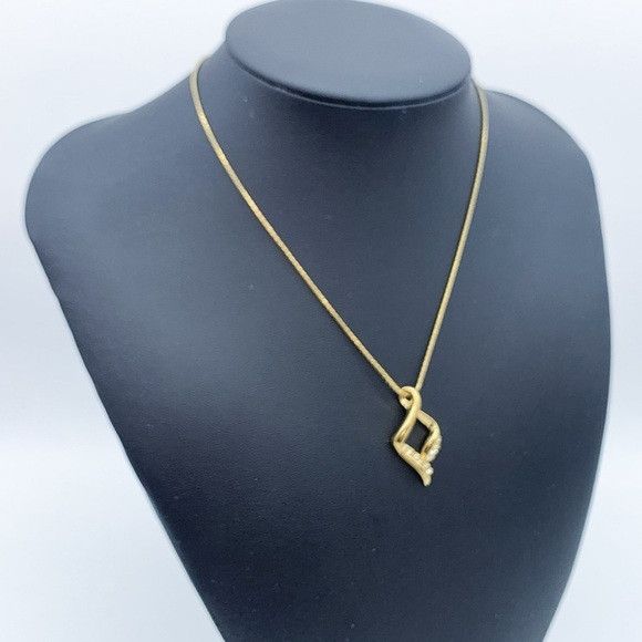 Givenchy Vintage Givenchy Gold Plated Pendant Necklace Size ONE SIZE - 2 Thumbnail