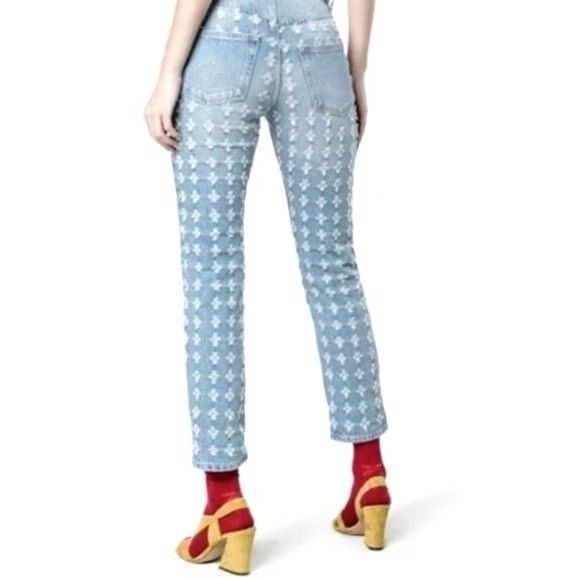 Isabel Marant Isabel Marant Jeans Corliff Girlfriend Straight Leg Size FR 34 US 2 Jeans Women Blue Size 2 Regular Inseam 24 Rise Mid Button Closure Size 26" / US 2 / IT 38 - 3 Thumbnail