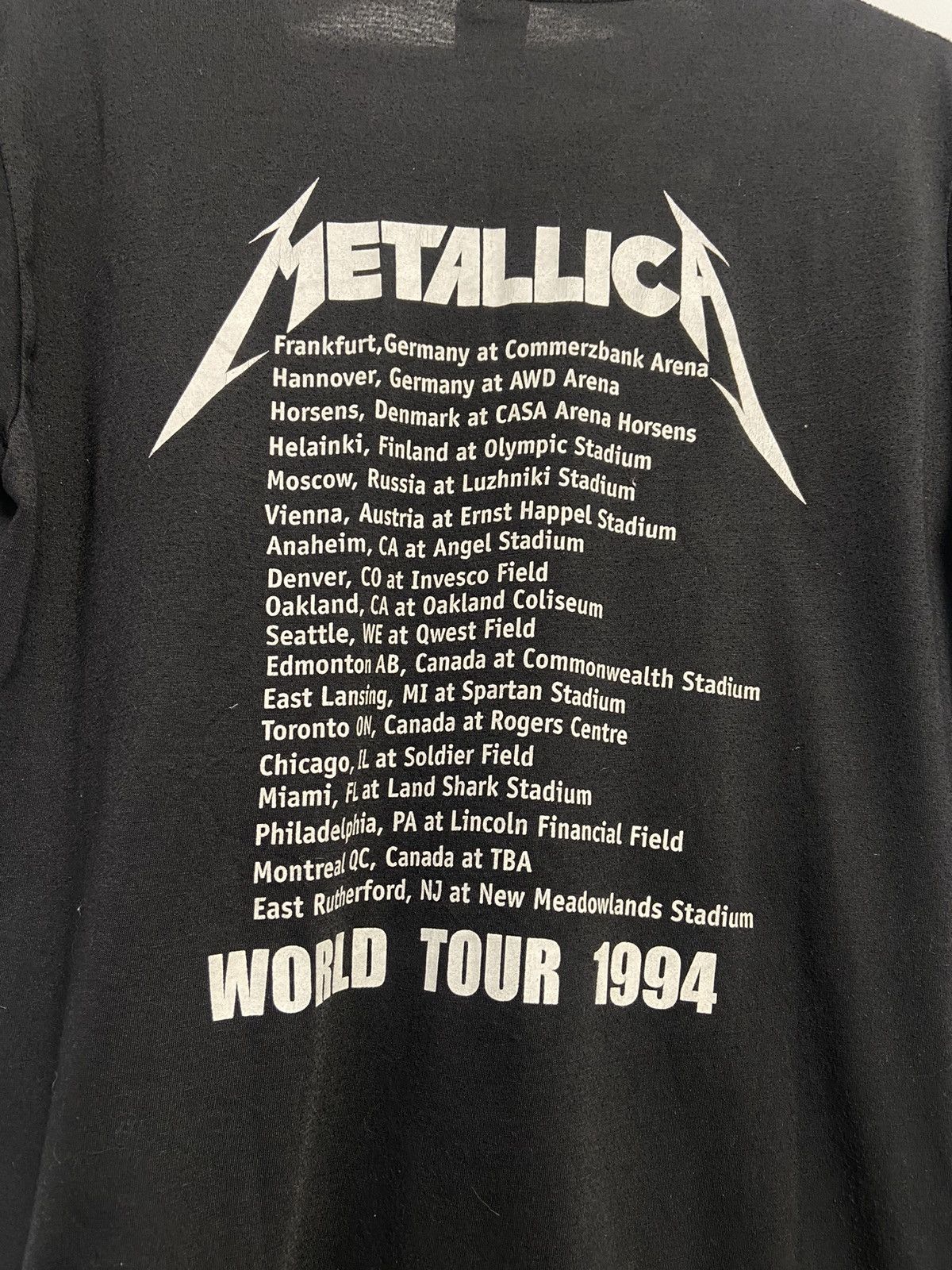 Metallica × Vintage Metallica Vintage 3D Emblem World Tour 1994 Size US M / EU 48-50 / 2 - 13 Thumbnail