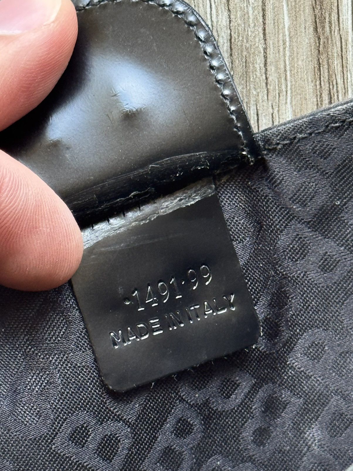Bally × Vintage Vintage BALLY mini Bag Saddle Pochette Nylon & Leather Size ONE SIZE - 6 Thumbnail