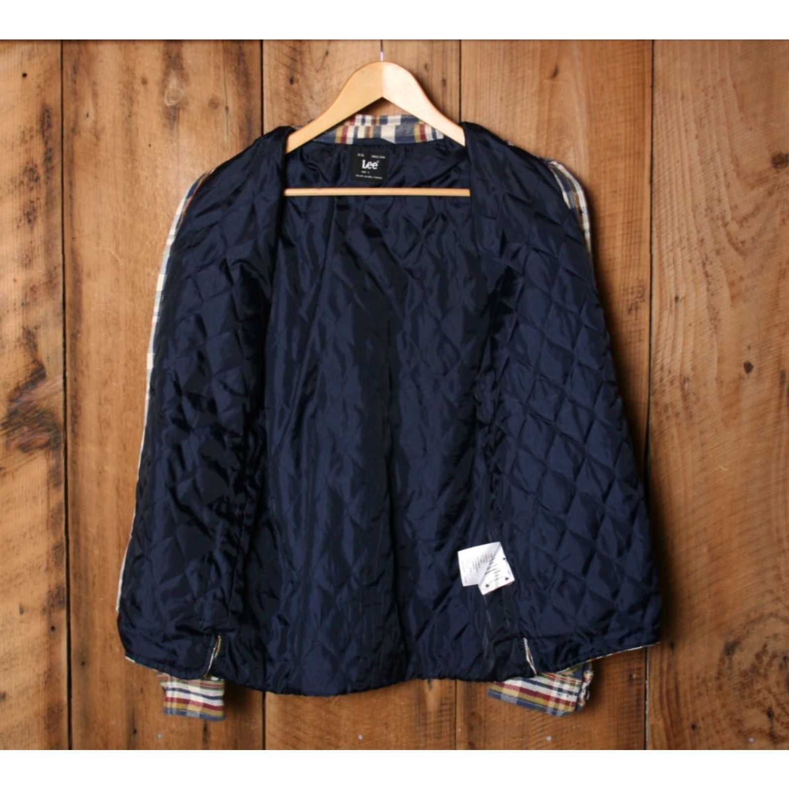 Lee VINTAGE H.D. LEE Plaid Flannel Quilt Lined Insulated Shirt Jac Women's Sz. L Jacket Shirt Size L / US 10 / IT 46 - 6 Thumbnail