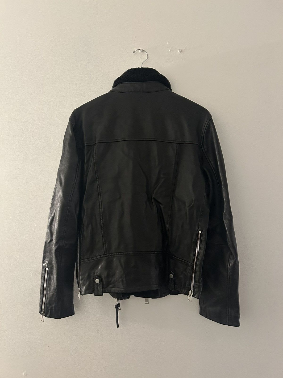 Allsaints Allsaints Prospect Leather Biker Size US M / EU 48-50 / 2 - 5 Thumbnail