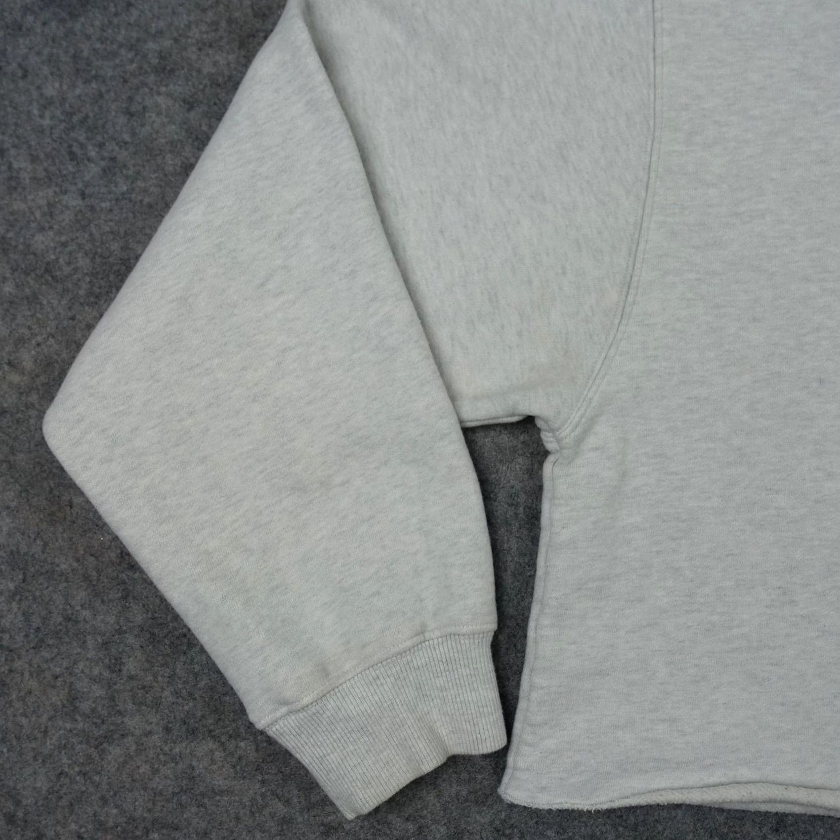 TNA TNA Sweatfleece Cozy Fleece Cropped Hem Crewneck Sweatshirt Womens M Gray Size M / US 6-8 / IT 42-44 - 5 Thumbnail