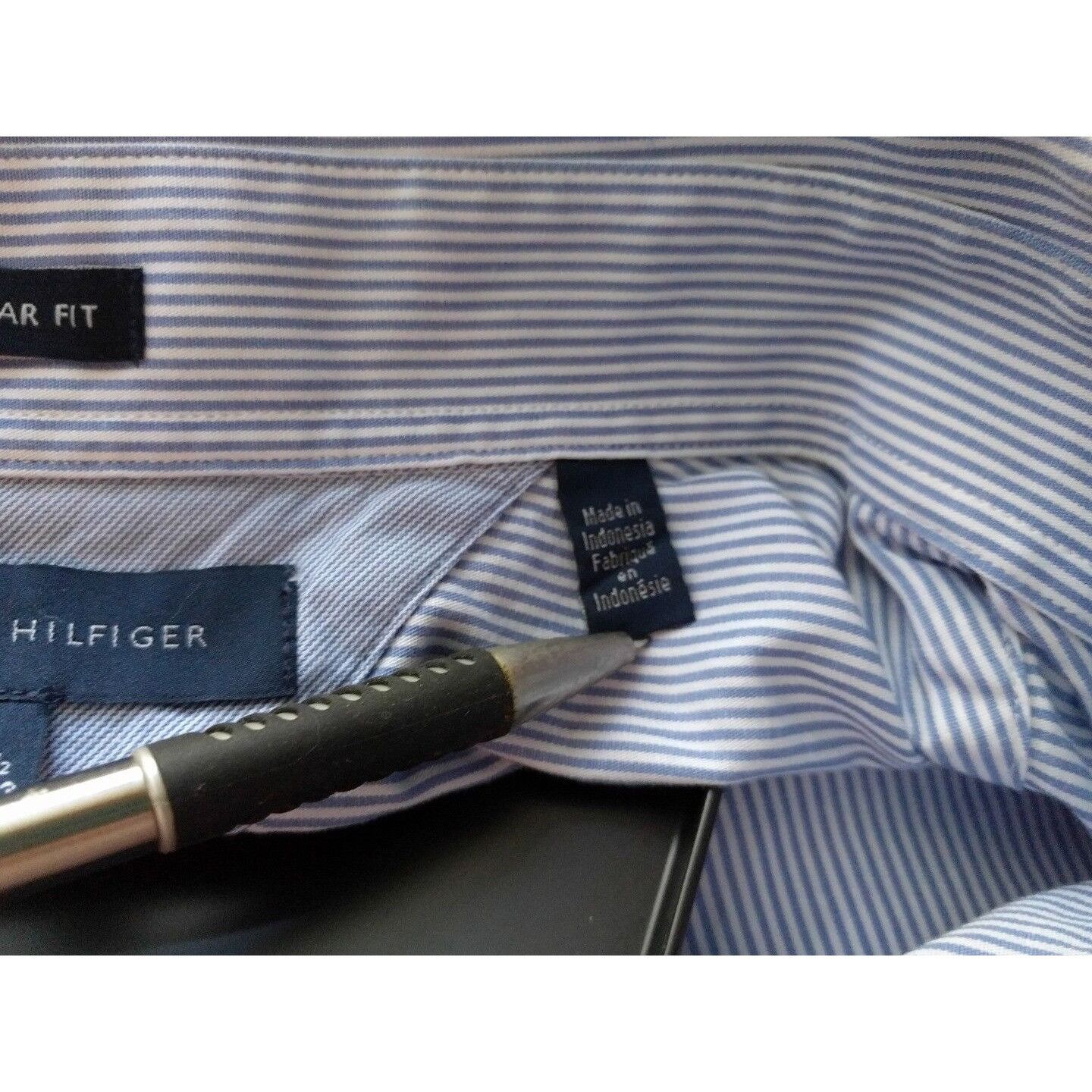 Tommy Hilfiger Tommy Hilfiger Button Down Shirt Size US L / EU 52-54 / 3 - 3 Thumbnail