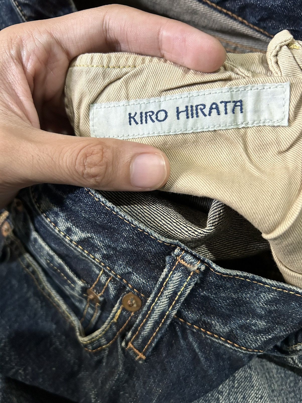 Kapital × Kapital Kountry × Vintage KAPITAL BY KIRO HIRATA SELVEDGE MADE IN JAPAN DENIM☠️🎌 Size US 29 - 7 Thumbnail