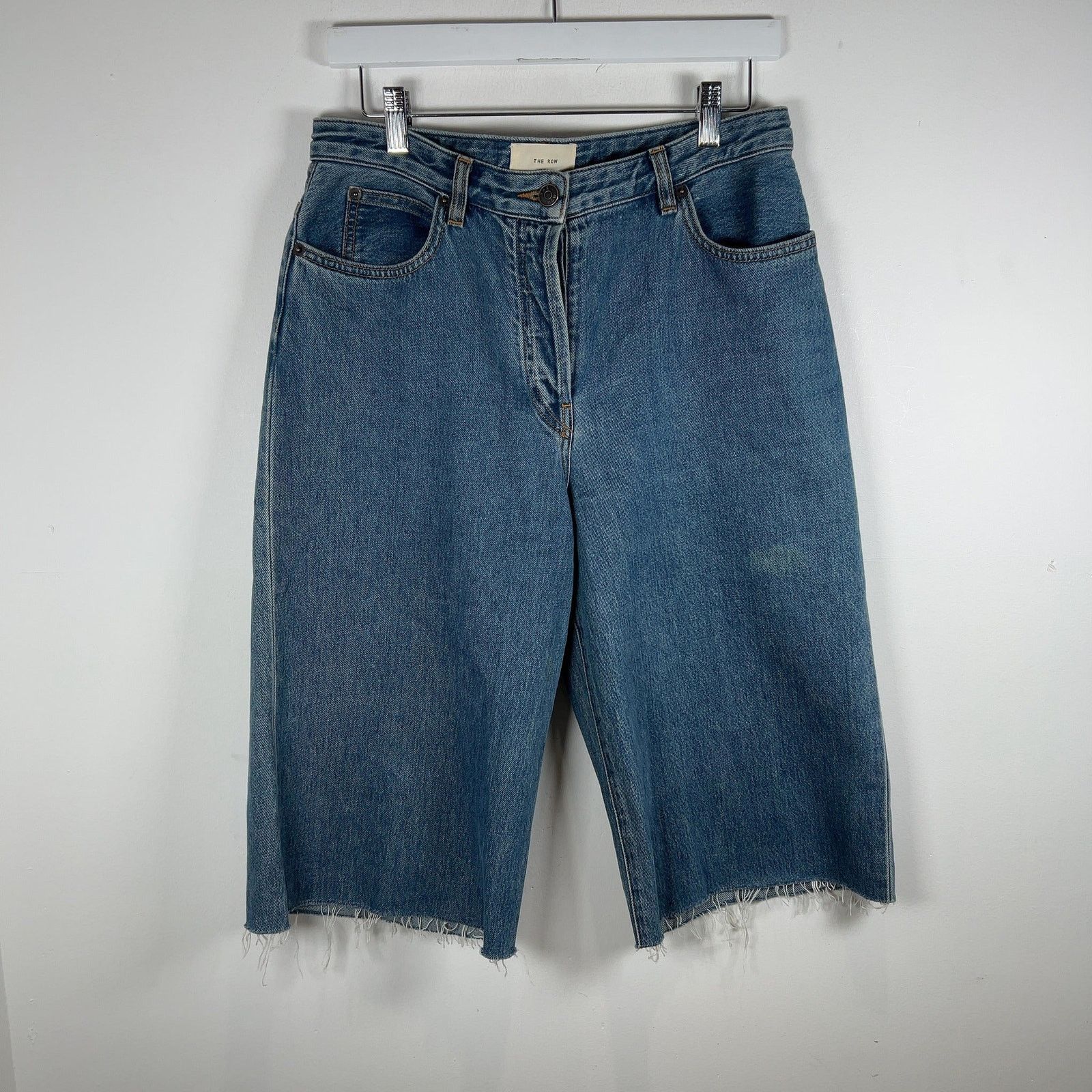 The Row The Row Cut Denim Shorts Size US 30 / EU 46 - 1 Thumbnail