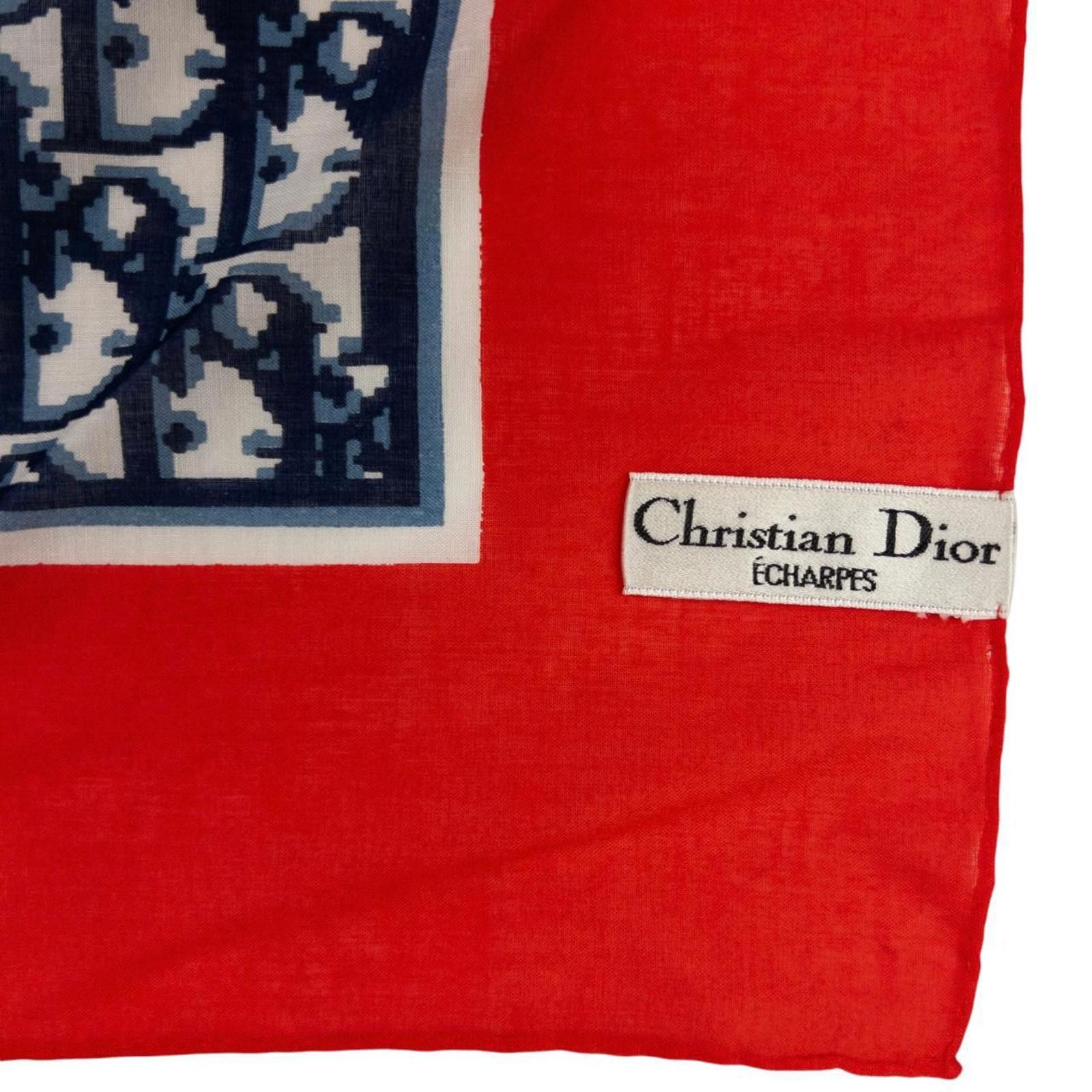 Christian Dior Monsieur Vintage Dior Monogram Pixel Silk Scarf Size ONE SIZE - 5 Thumbnail