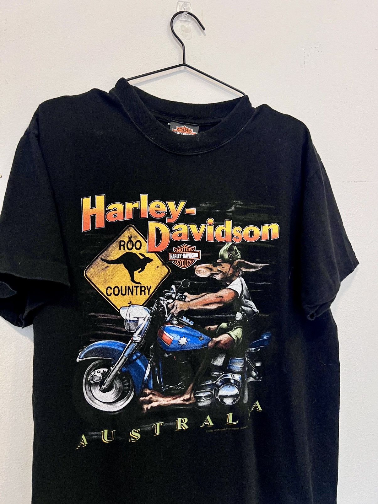 Harley Davidson Vintage 1992 Harley-Davidson “Roo Country” Australia – ACME Size US M / EU 48-50 / 2 - 3 Thumbnail