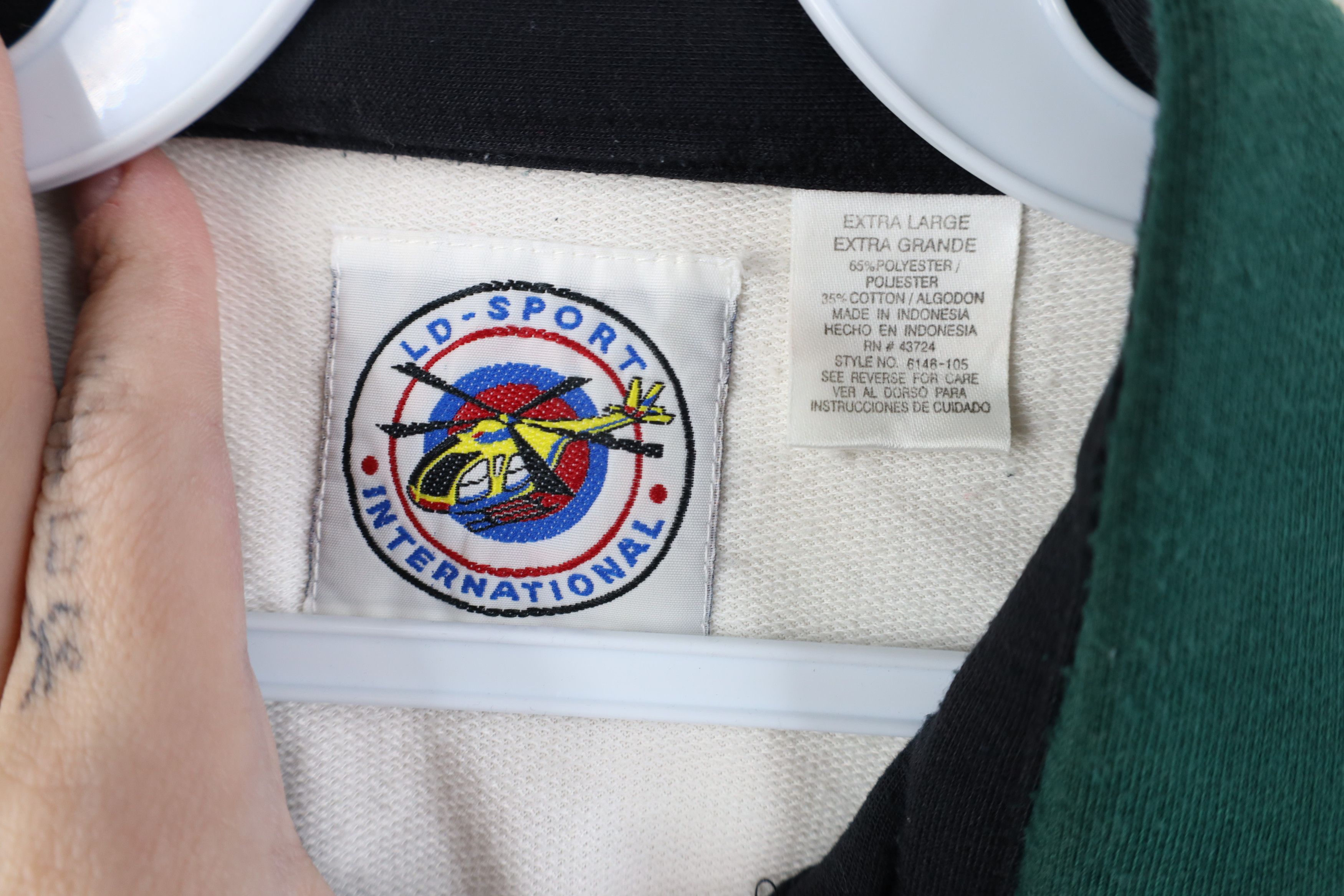Vintage Vintage 90s Streetwear Collared Pullover Polo Shirt Mob Size US XL / EU 56 / 4 - 6 Thumbnail