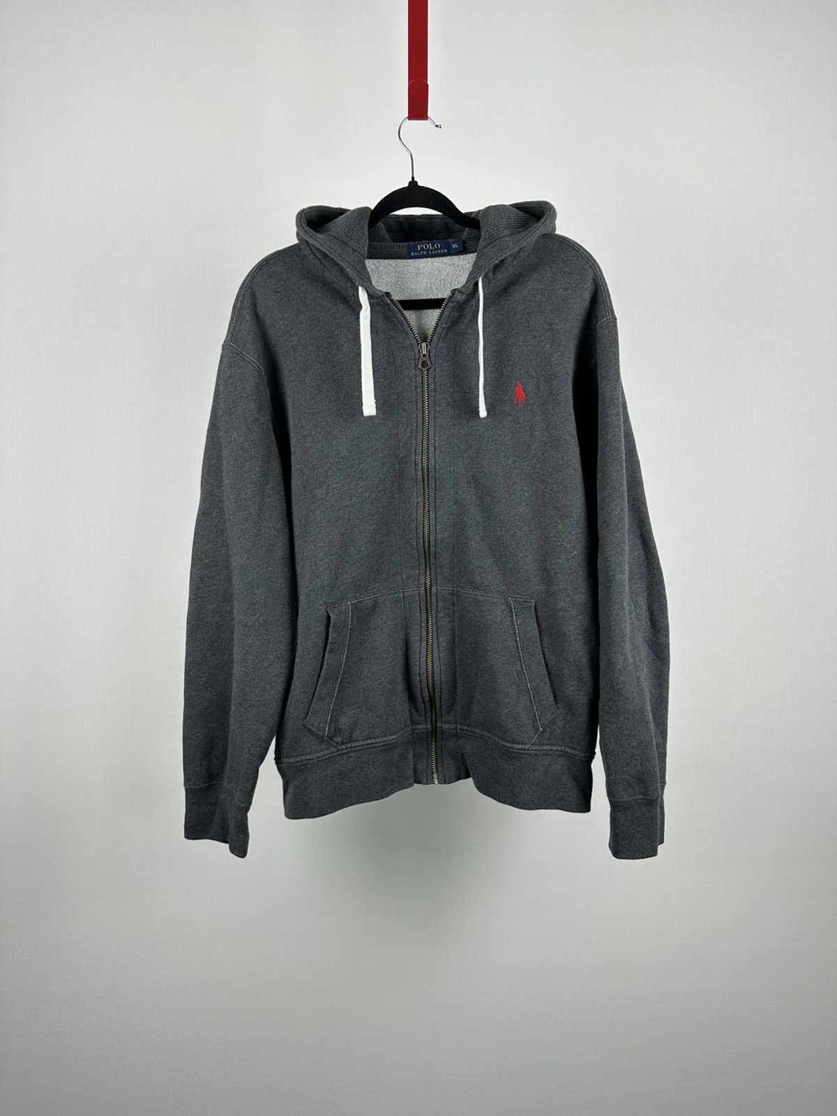 Polo Ralph Lauren Ralph Lauren Grey Full-Zip Hoodie Men’s XL Size US XL / EU 56 / 4 - 1 Thumbnail