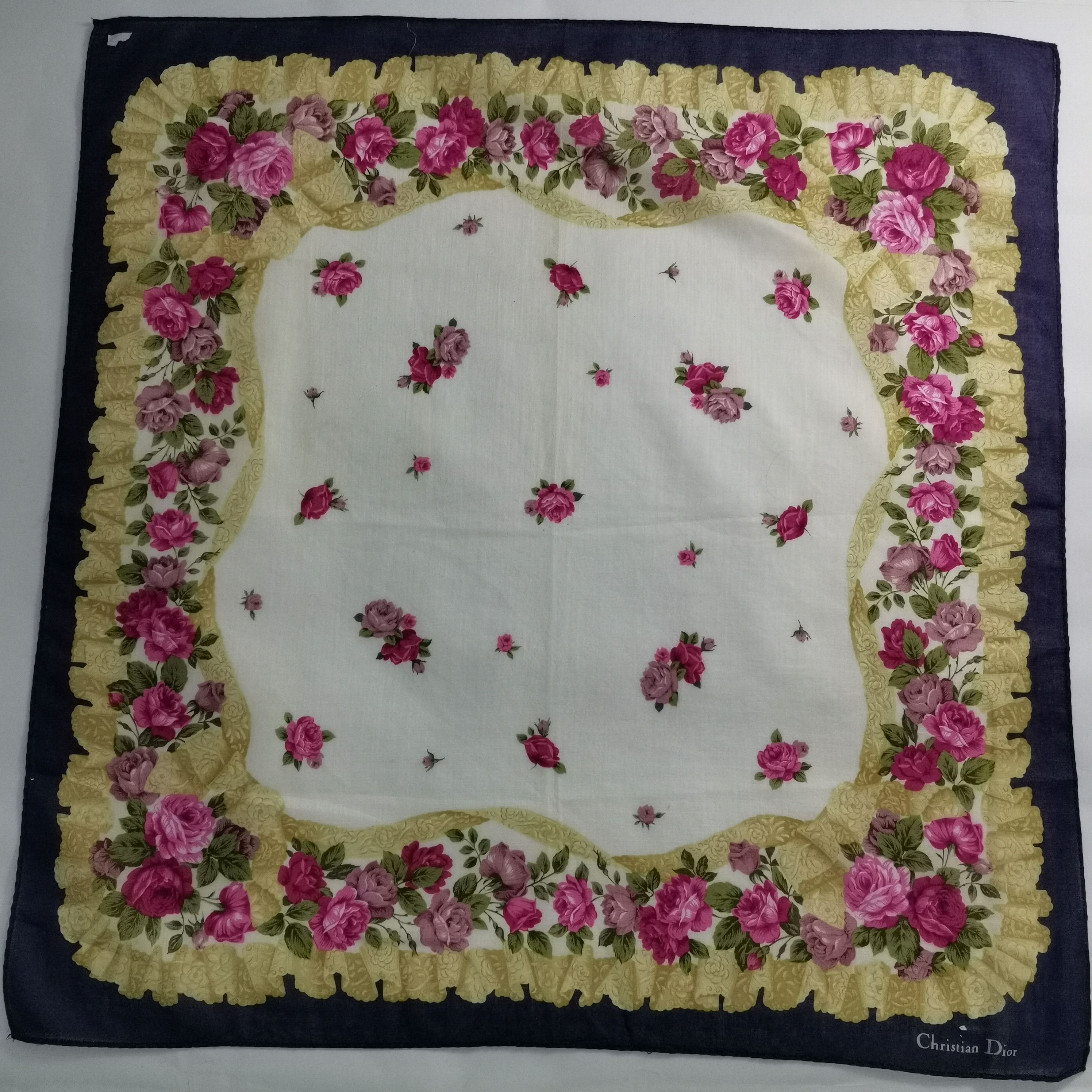 Christian Dior Monsieur CHRISTIAN DIOR HANDKERCHIEF/ NECKERCHIEF/ BANDANA/ SCARF Size ONE SIZE - 2 Thumbnail