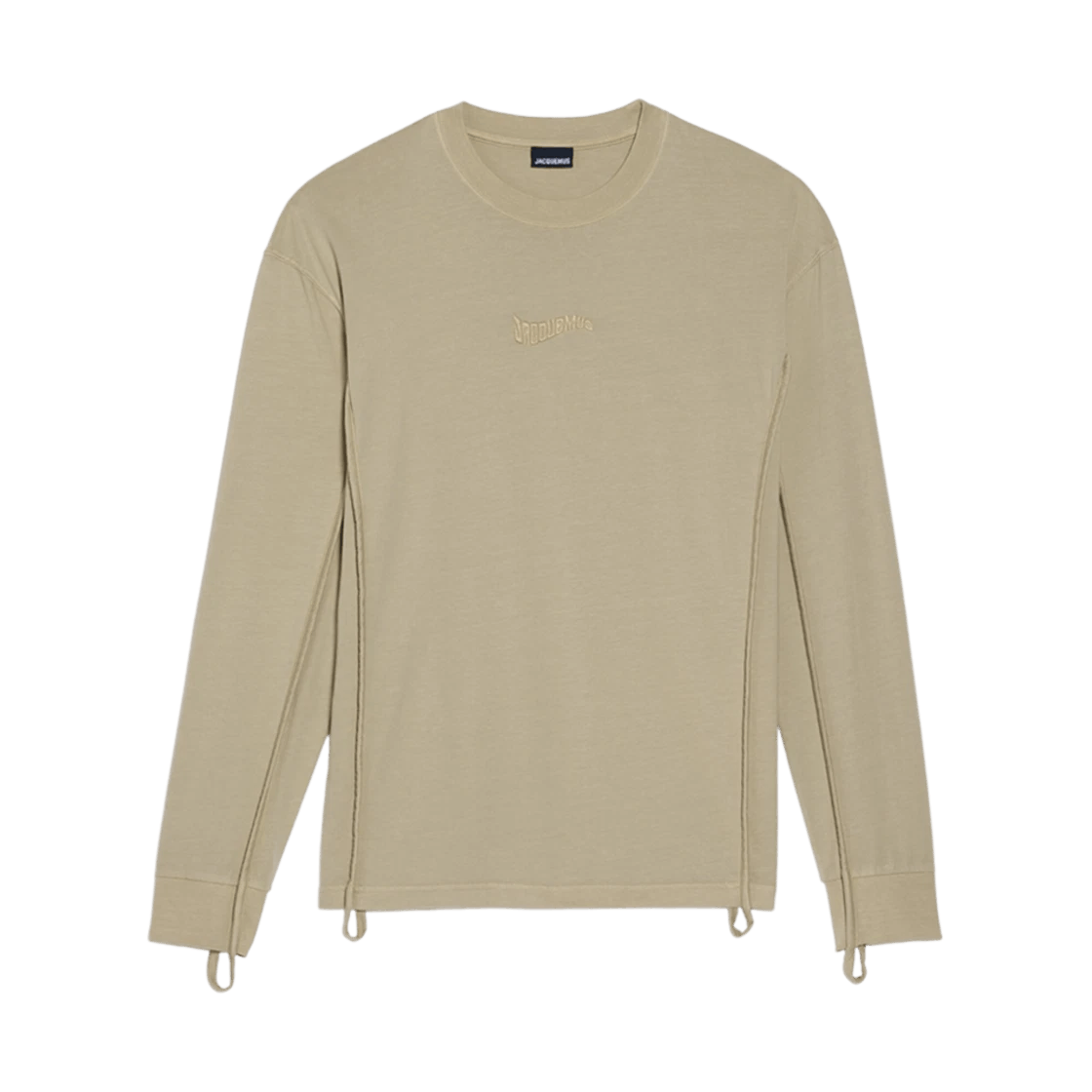 Jacquemus o1mle1025 Le T-Shirt Camargue Manches in Light Khaki Size US XS / EU 42 / 0 - 1 Preview