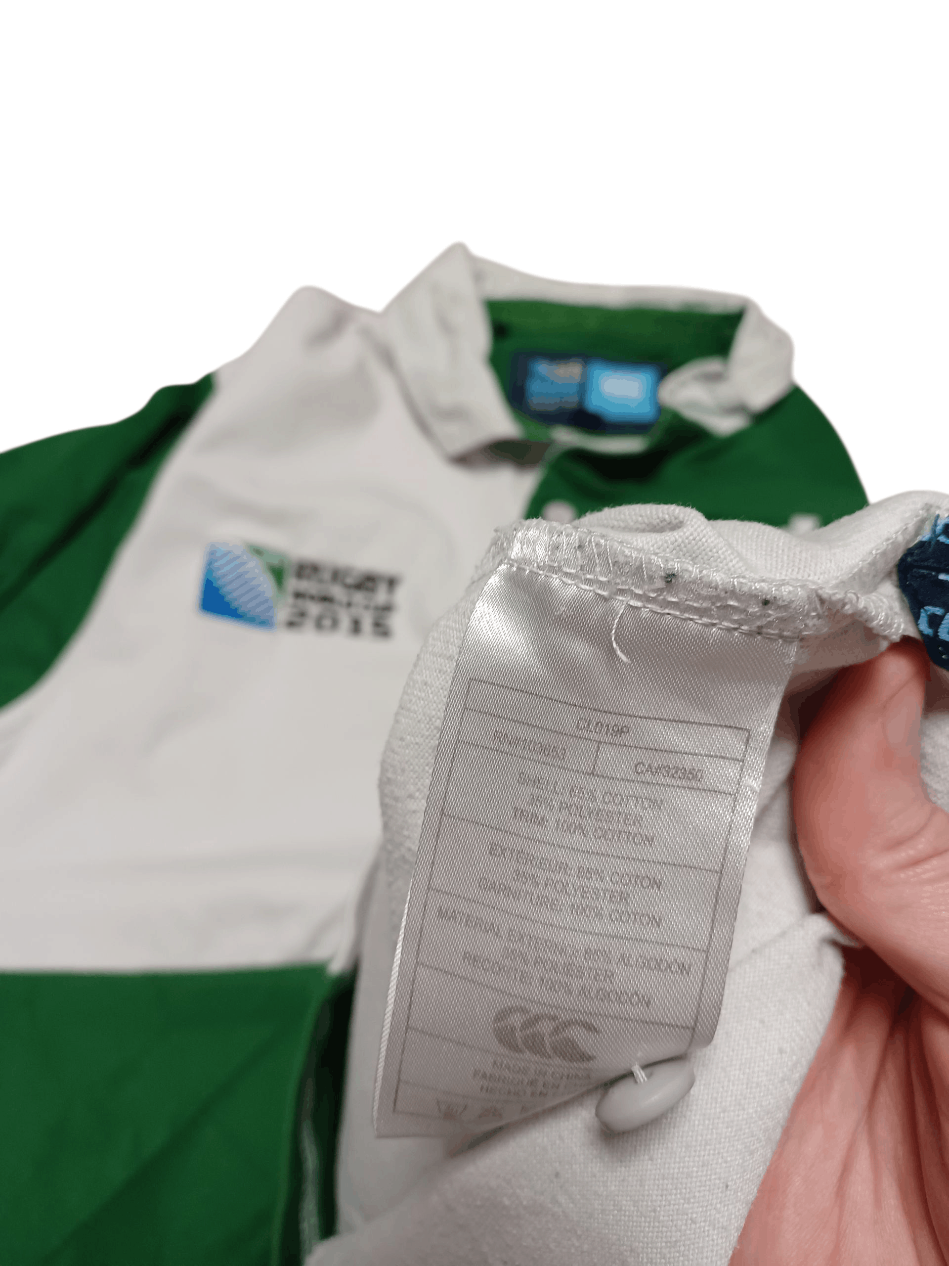 Canterbury of New Zealand IRELAND RUGBY VINTAGE CANTERBURY WORLD CUP POLO SHIRT Size US M / EU 48-50 / 2 - 5 Thumbnail