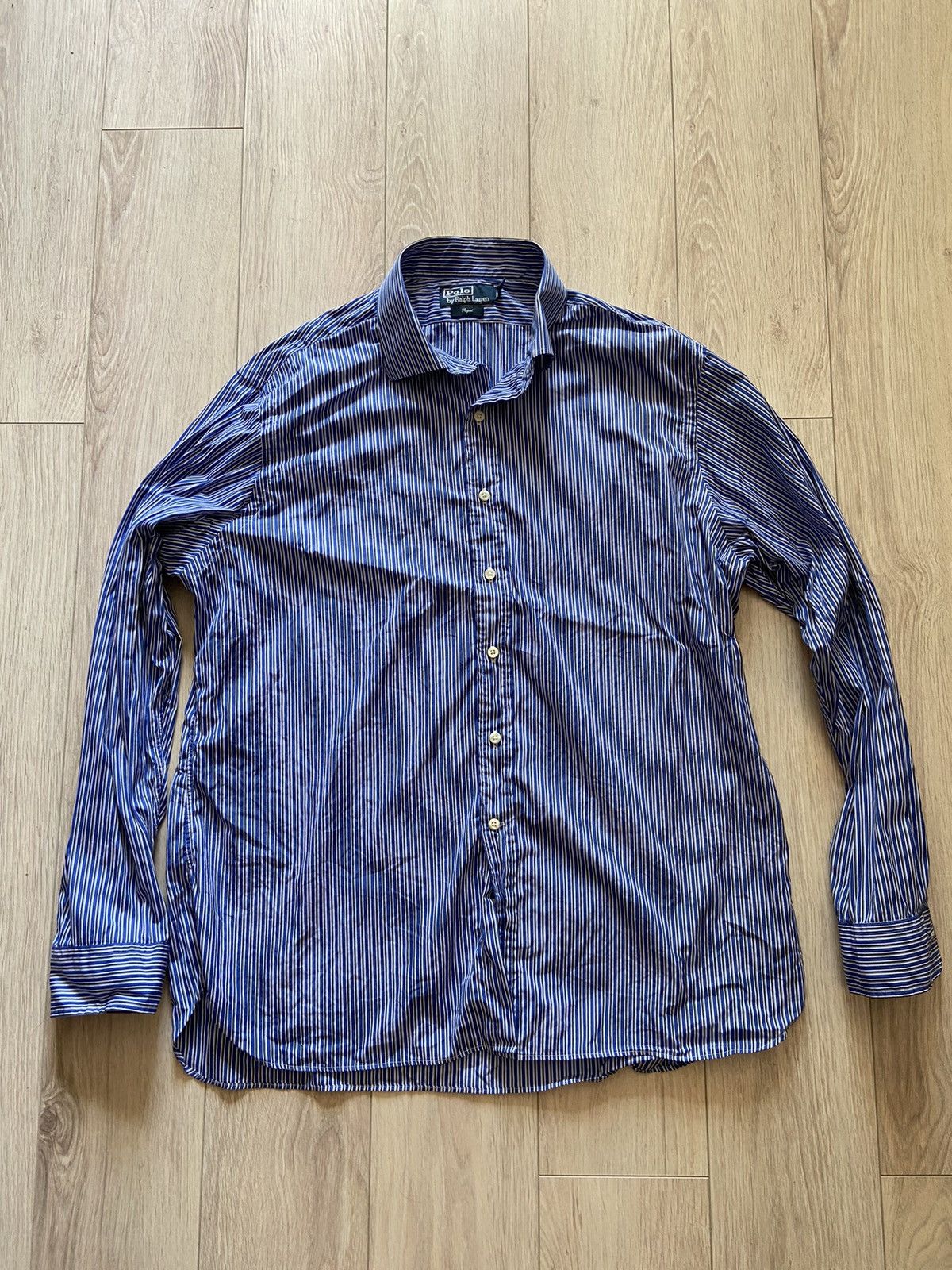 Ralph Lauren Polo Ralph Lauren striped vintage shirt Size US XL / EU 56 / 4 - 1 Thumbnail