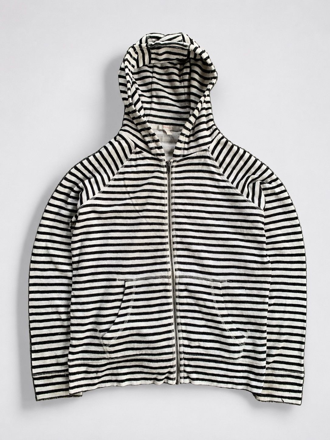 Esprit Esprit Stripe Black White Zip Hoodie Size US L / EU 52-54 / 3 - 1 Thumbnail