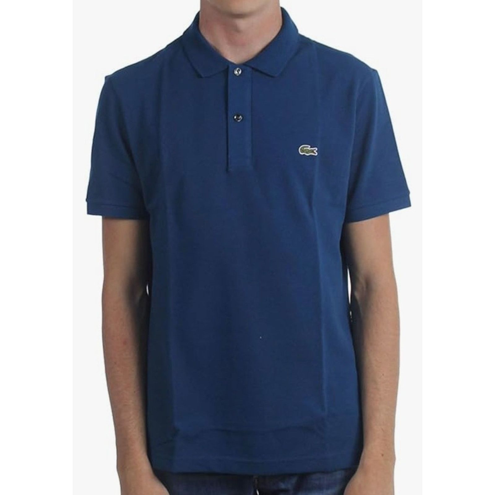 Lacoste Lacoste Men's Short Sleeve Classic Pique Polo Shirt Blue XL Size US XL / EU 56 / 4 - 1 Thumbnail