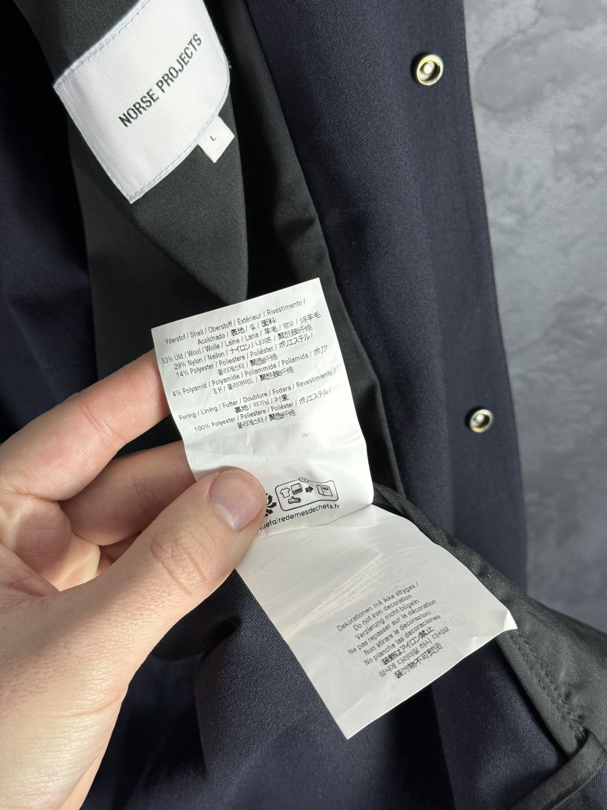 Norse Projects Norse Projects Cordura Tech Wool Men’s Blazer Men’s Size L Size US L / EU 52-54 / 3 - 14 Thumbnail
