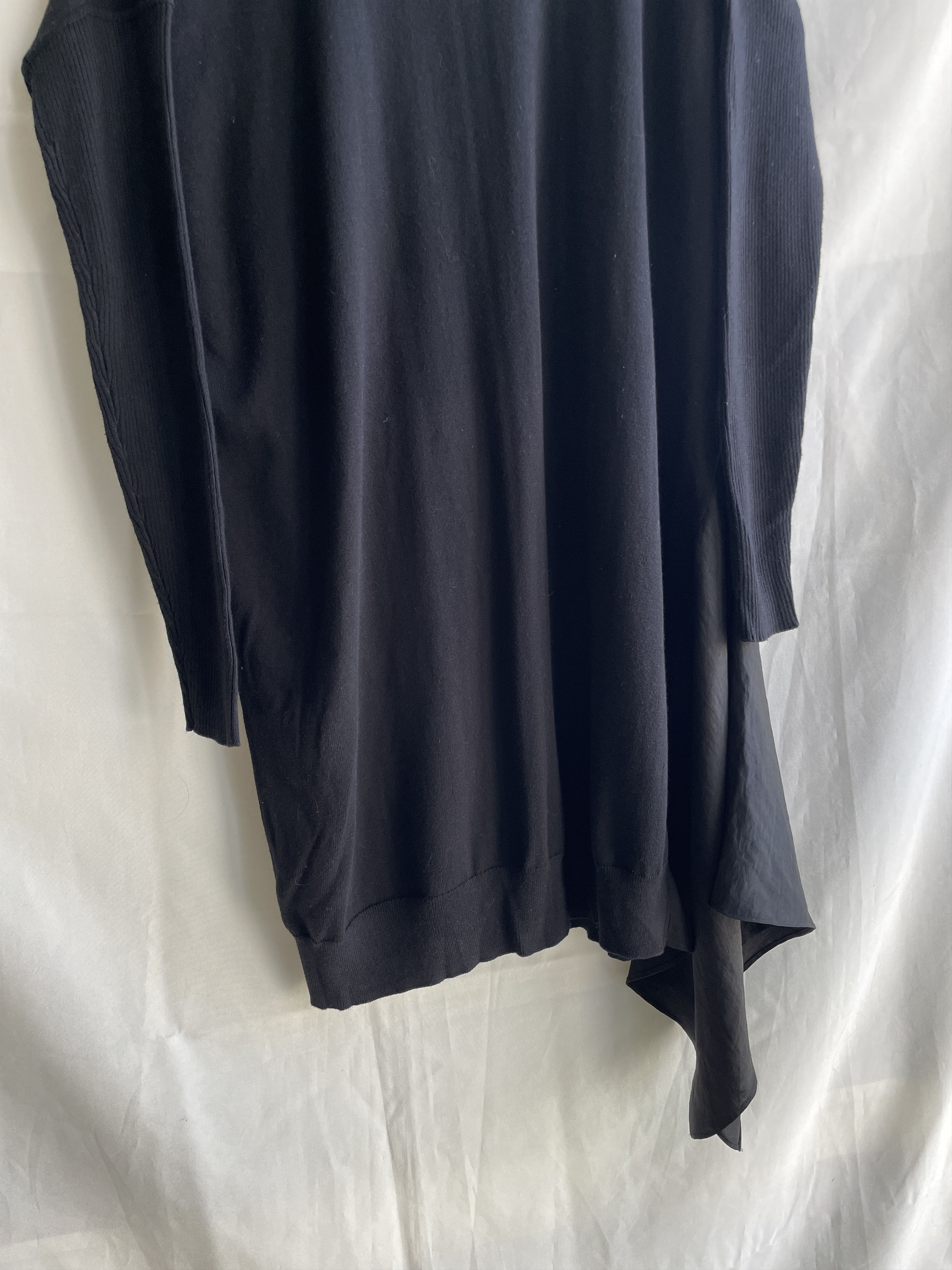 Allsaints Allsaints Roll Neck Knitted Wool Asymmetric Panel Dress Size M / US 6-8 / IT 42-44 - 5 Thumbnail