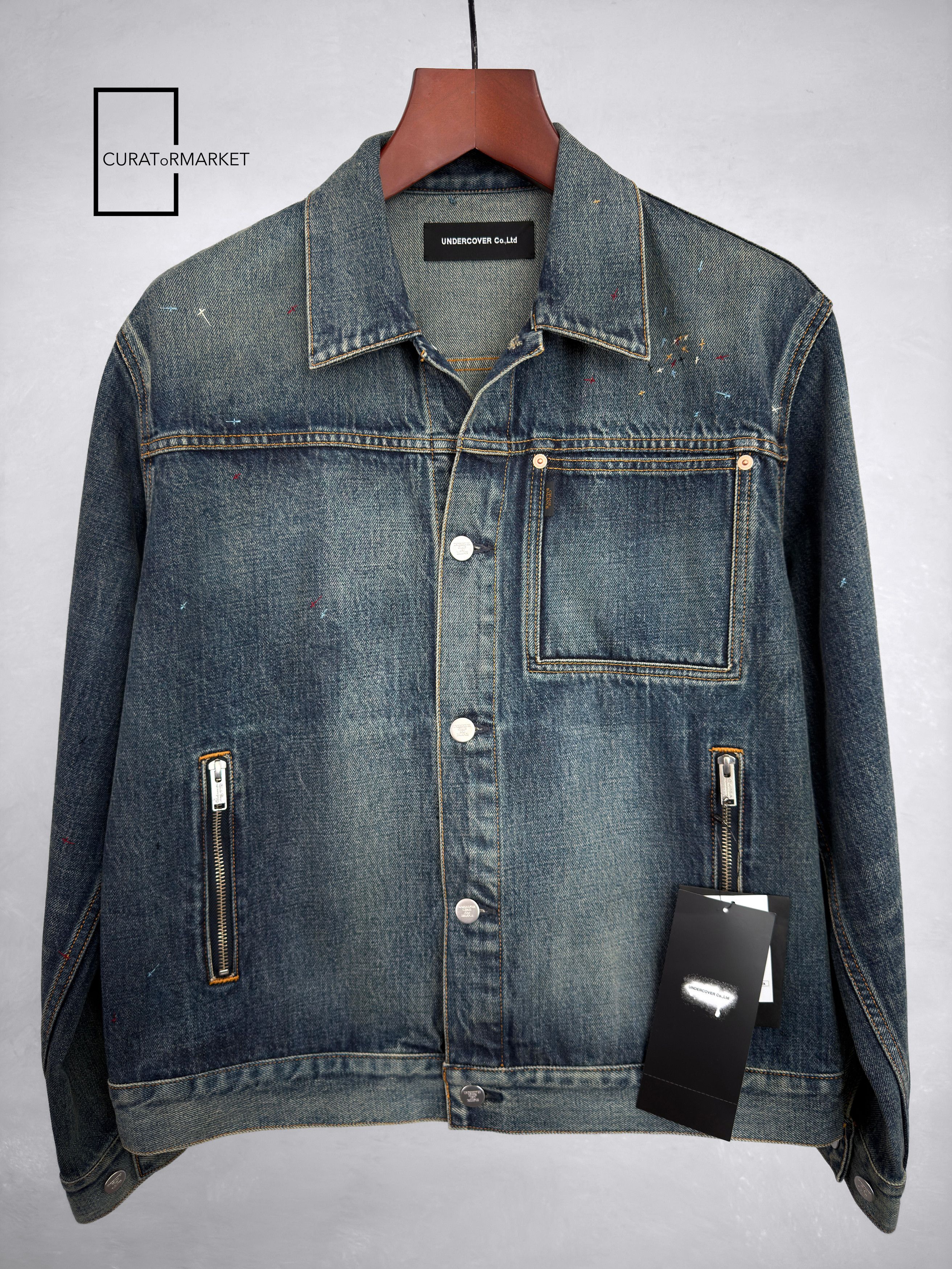 Undercover Undercover 'Television Marquee Moon' Jacket in navy