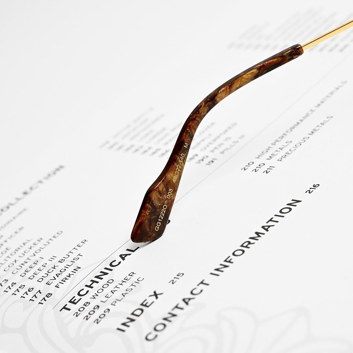 Gucci GUCCI GG1222O GLASSES Size ONE SIZE - 6 Thumbnail