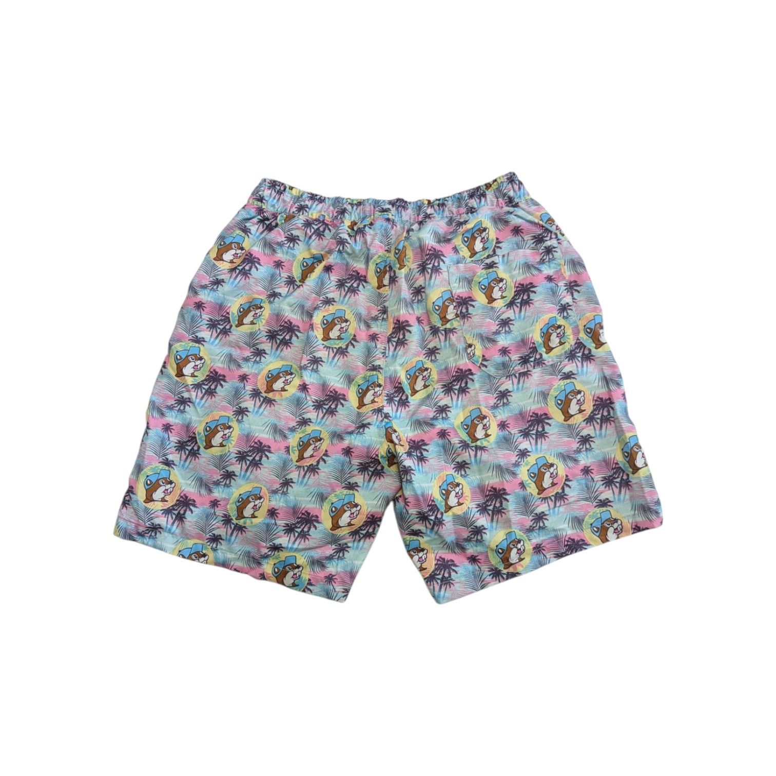 Other Bucees Tropical Swim Trunks Beaver Blue Pink Board Shorts Size US 32 / EU 48 - 2 Thumbnail