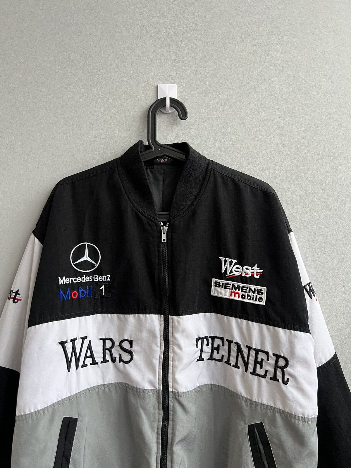 Formula 1 × Mercedes-Benz × Vintage Vintage Mercedes Benz McLaren F1 Racing Promo Jacket 90s Size US L / EU 52-54 / 3 - 2 Thumbnail
